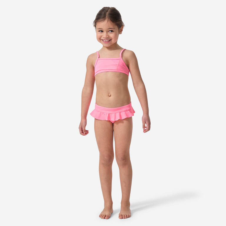 LITTLE GIRL'S Swimsuit bottoms MADI 100 - PINK