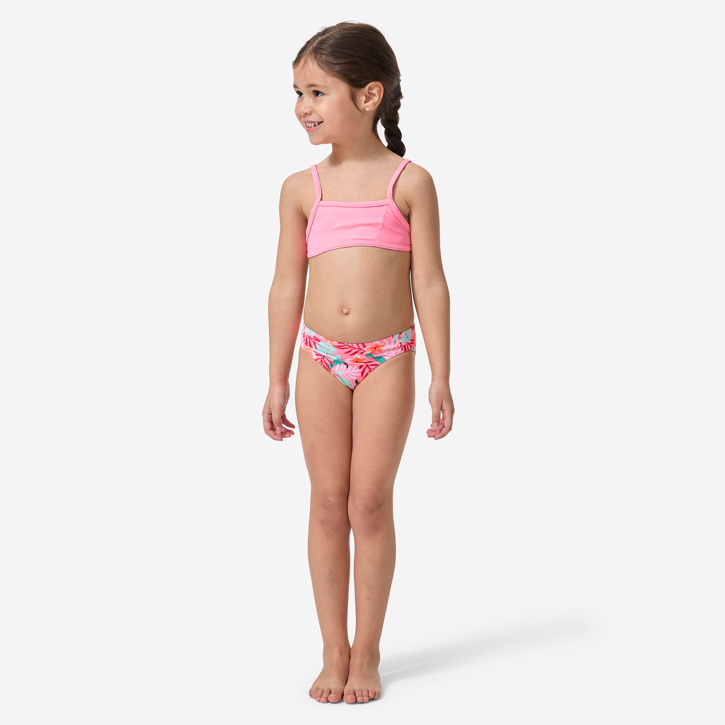 Second Life - LITTLE GIRL'S Swimsuit bottoms MADI 100 - PINK - GOOD 8/9