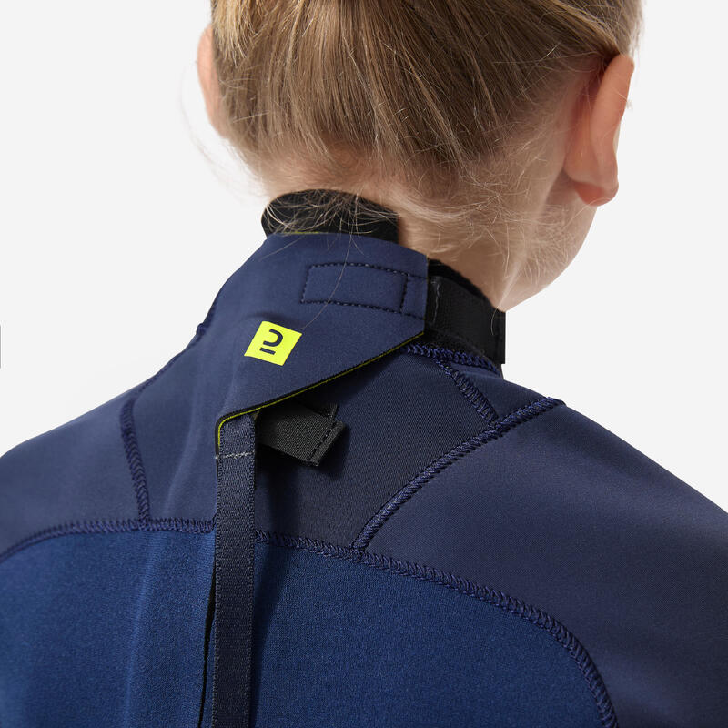 Çocuk Wetsuit - Mavi/Siyah - 3/2