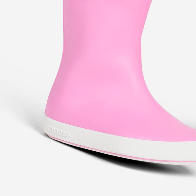 Bottes de pluie pour la voile enfant, 100 rose