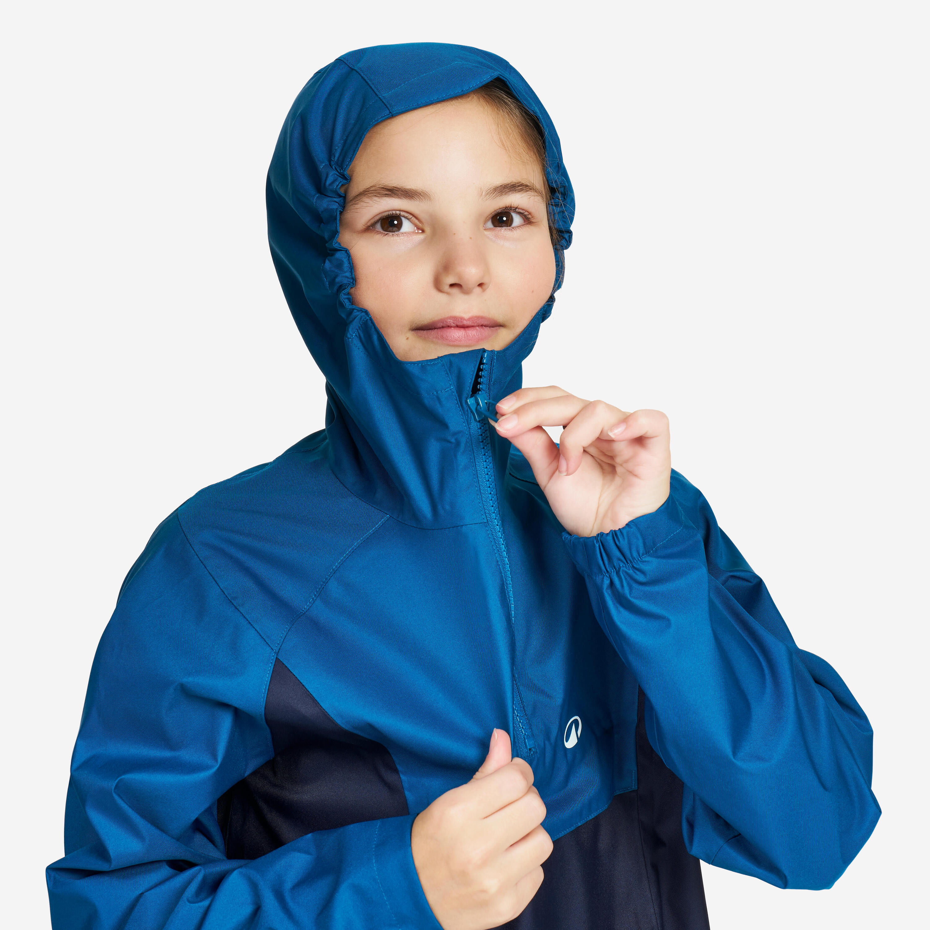 Winddichte spraytop 100 voor kinderen blauw 7/10