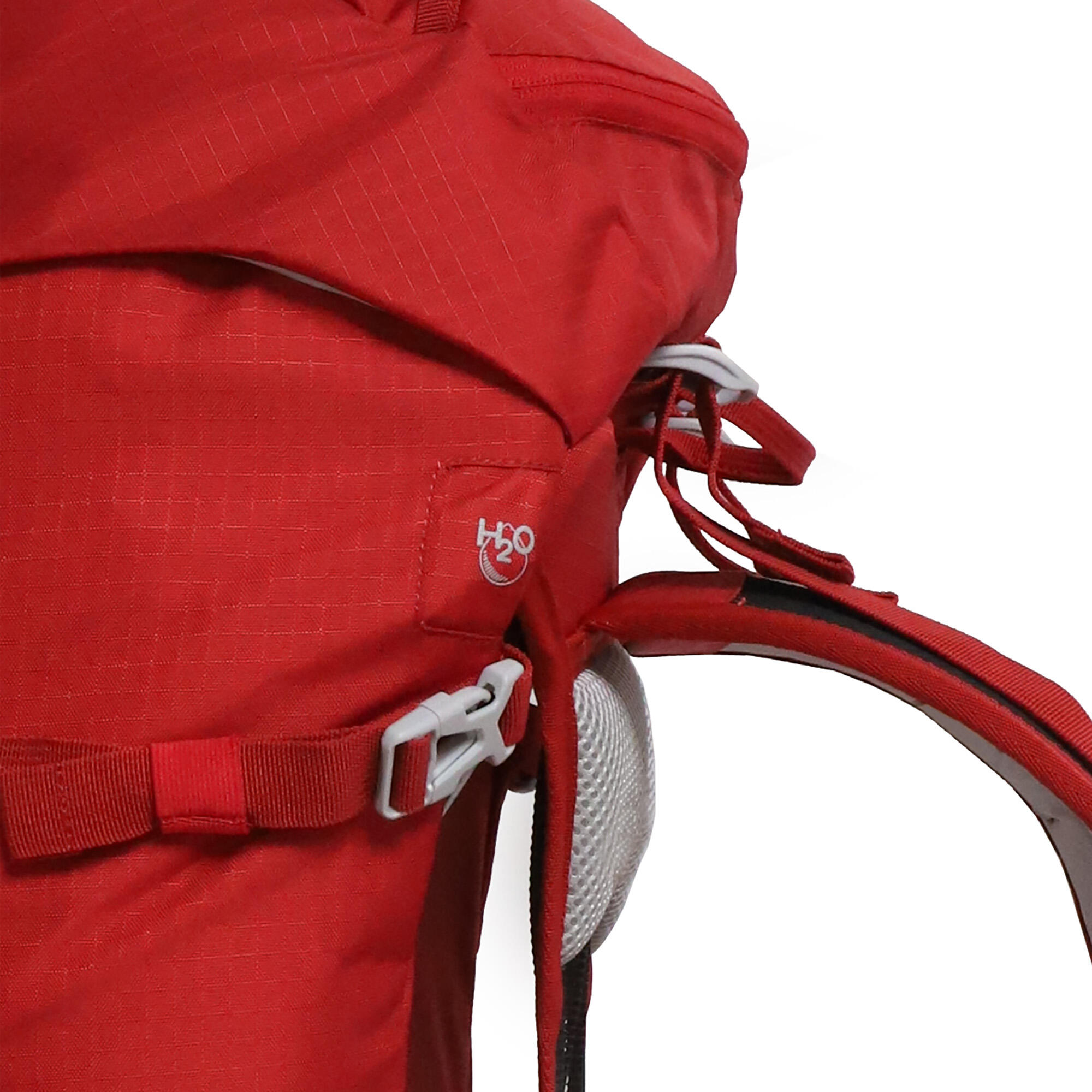 Mochila de montaña y trekking 40L  Altus Marbore rojo 8/8