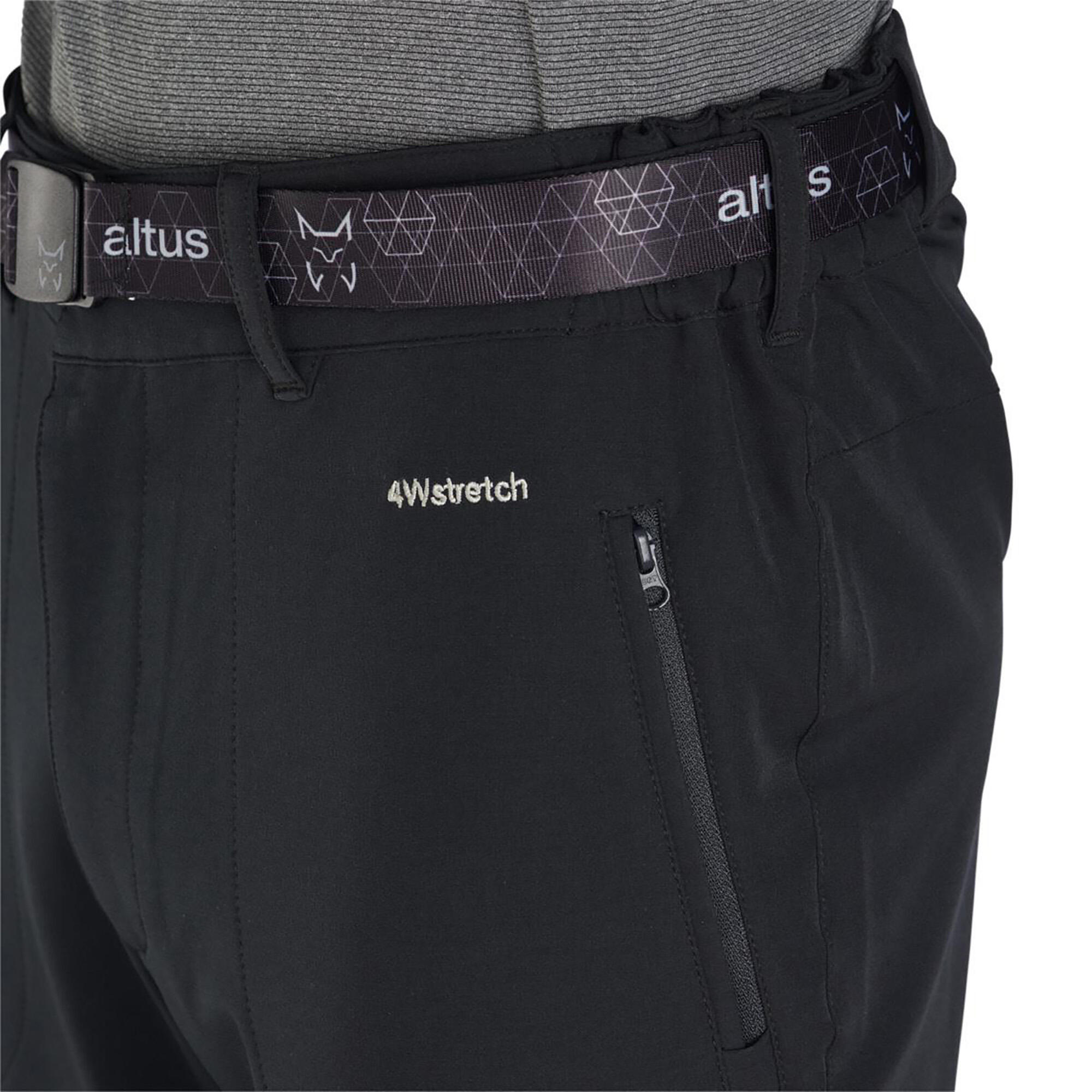 Pantalón de montaña y trekking Hombre Altus Yelmo negro 5/5