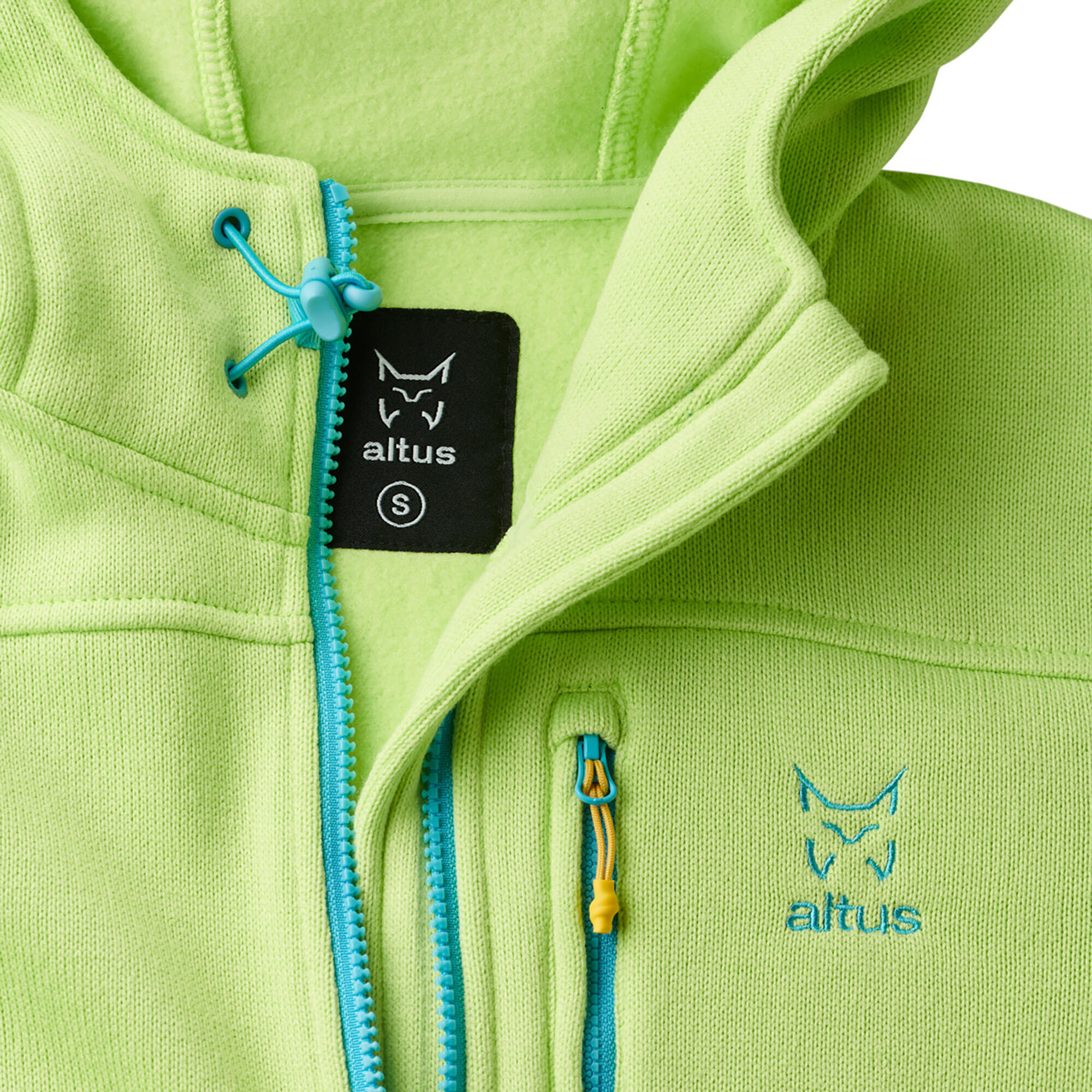 Chaqueta de punto de montaña y trekking mujer Altus Seneca 3/3