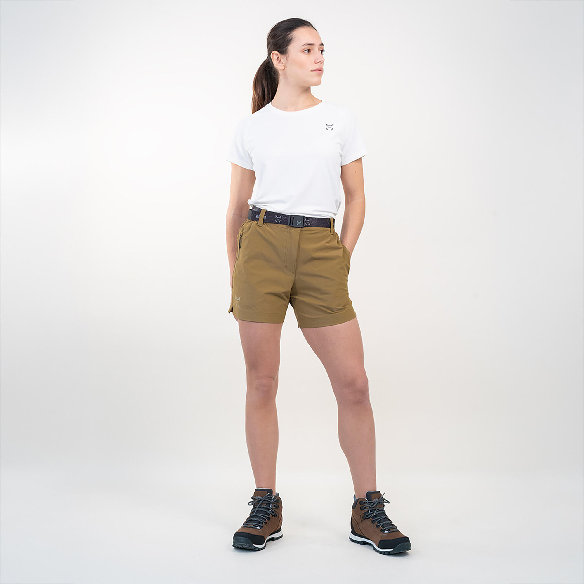 Pantalón corto montaña y trekking Mujer Altus Kauri 4/6