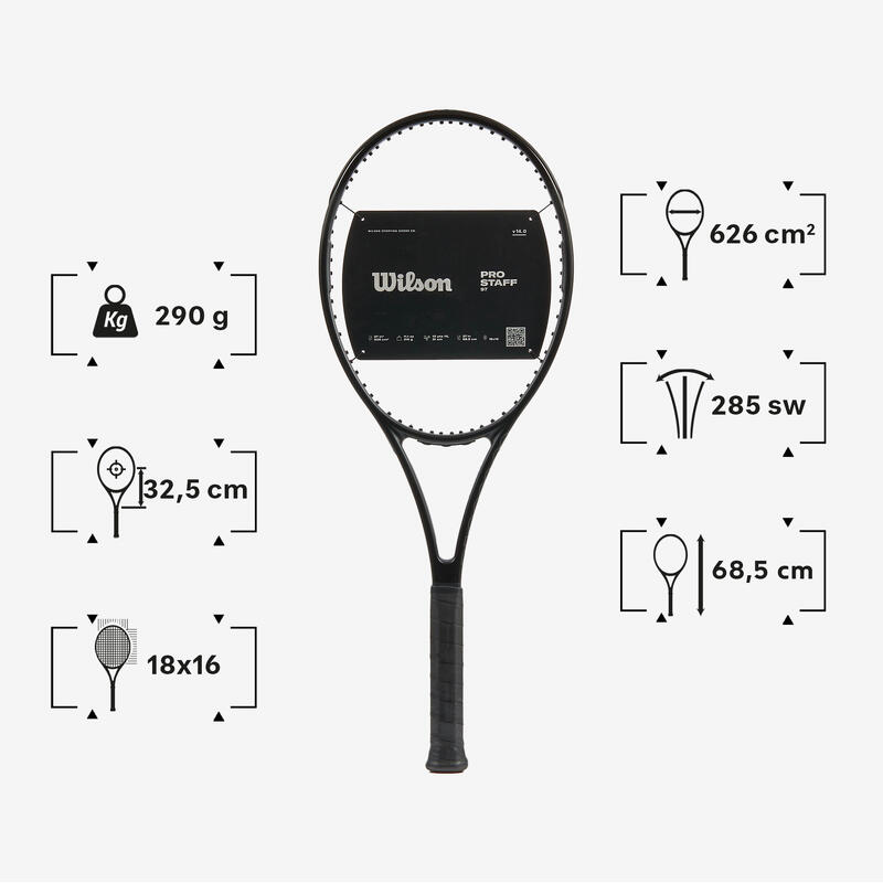 Rachetă de tenis Wilson Pro Staff 97 LS V14 negru 290g adulți