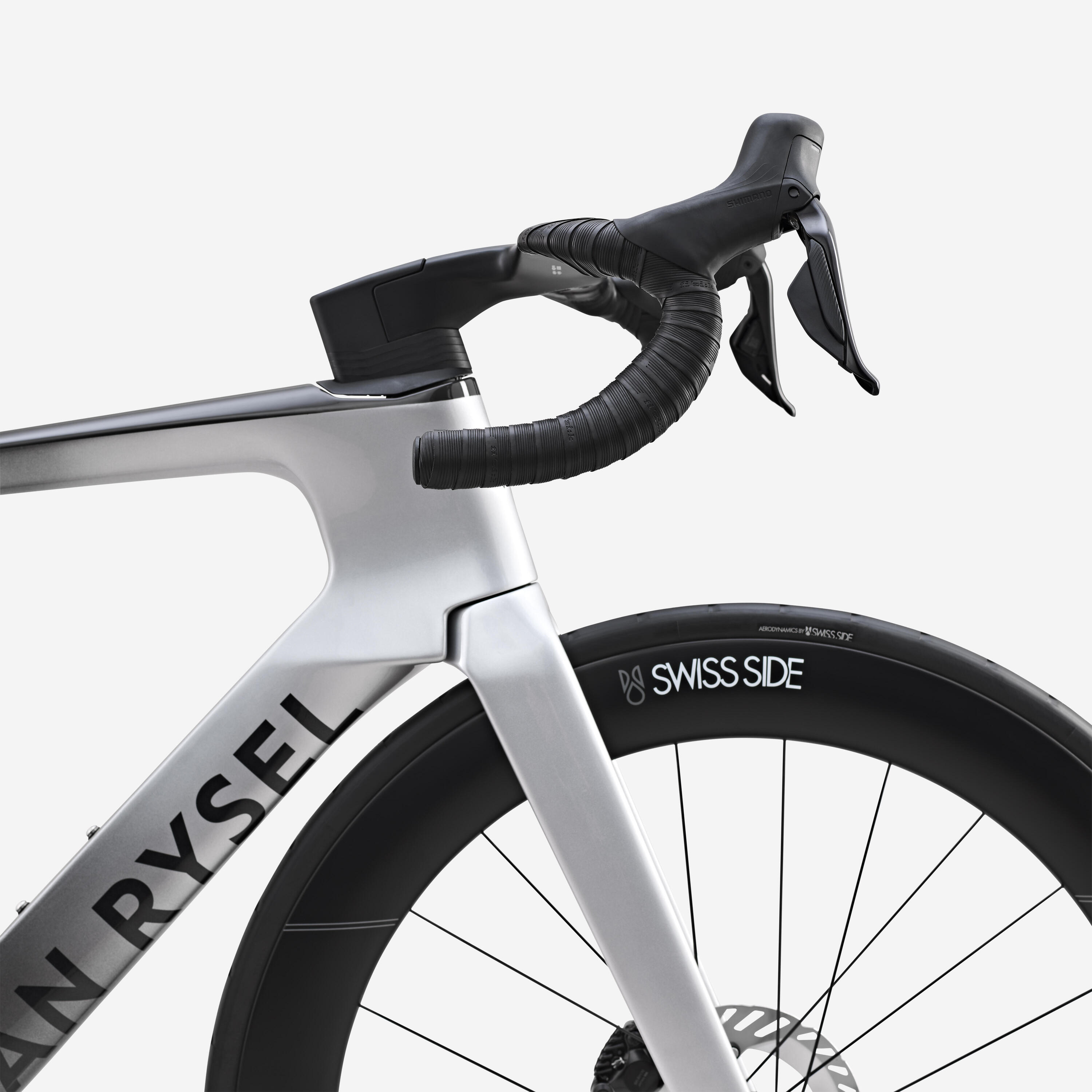 Rennrad Race RCR-F Pro CF Shimano 105 Di2 Grau  14/16