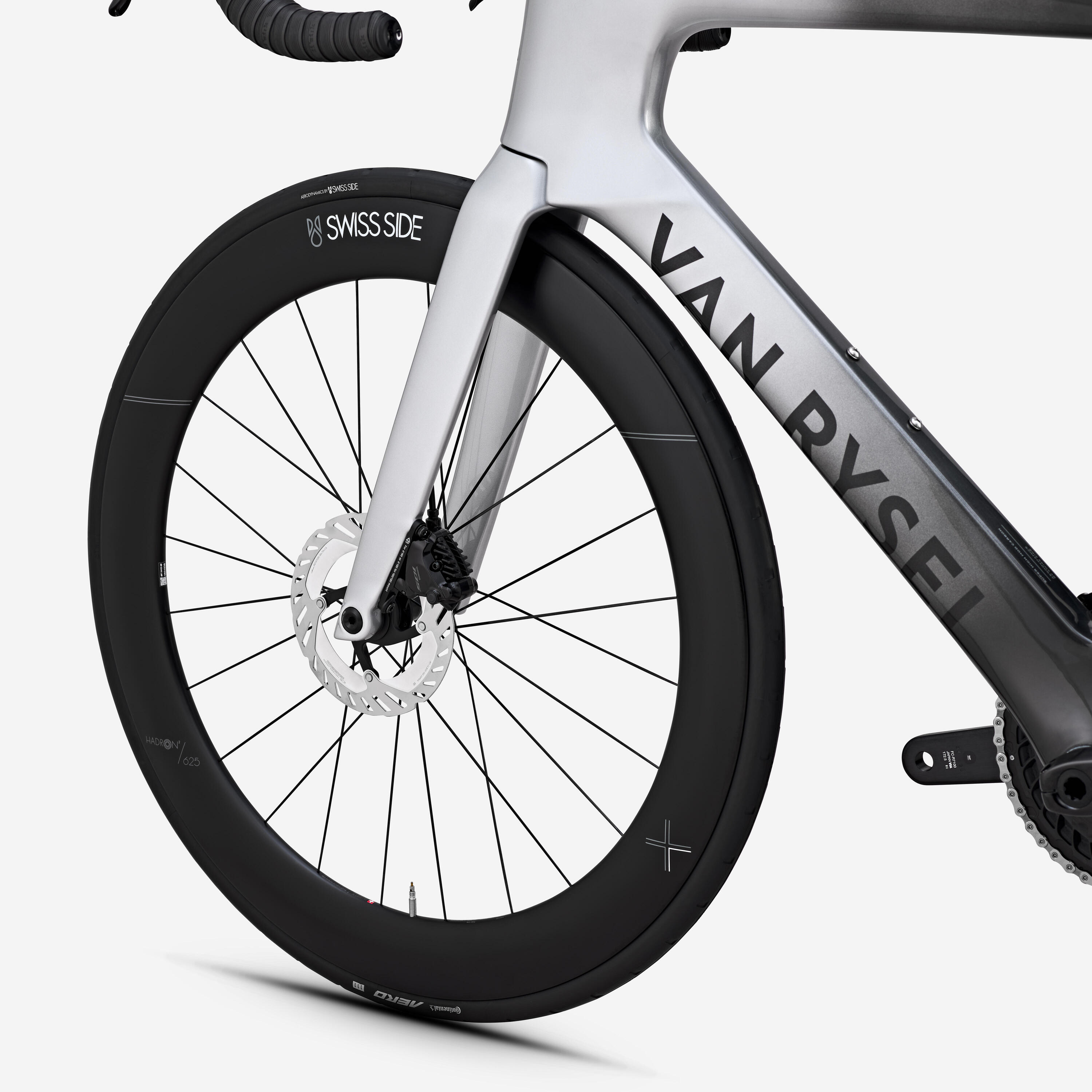 Rennrad Race RCR-F Pro CF Shimano 105 Di2 Grau  9/16