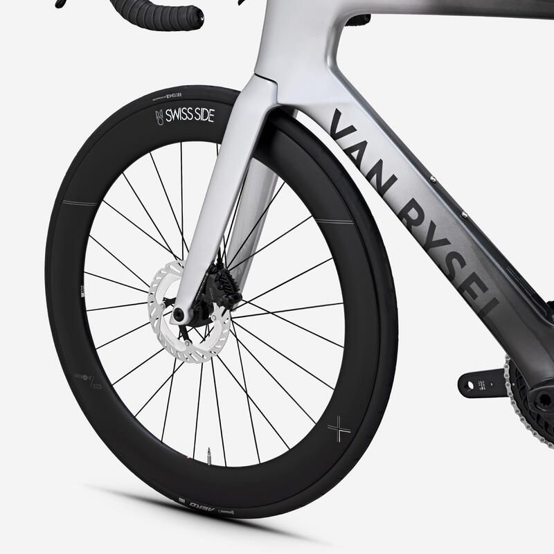 Velo de route Shimano 105 Di2 12V, RCR-F Pro Gris
