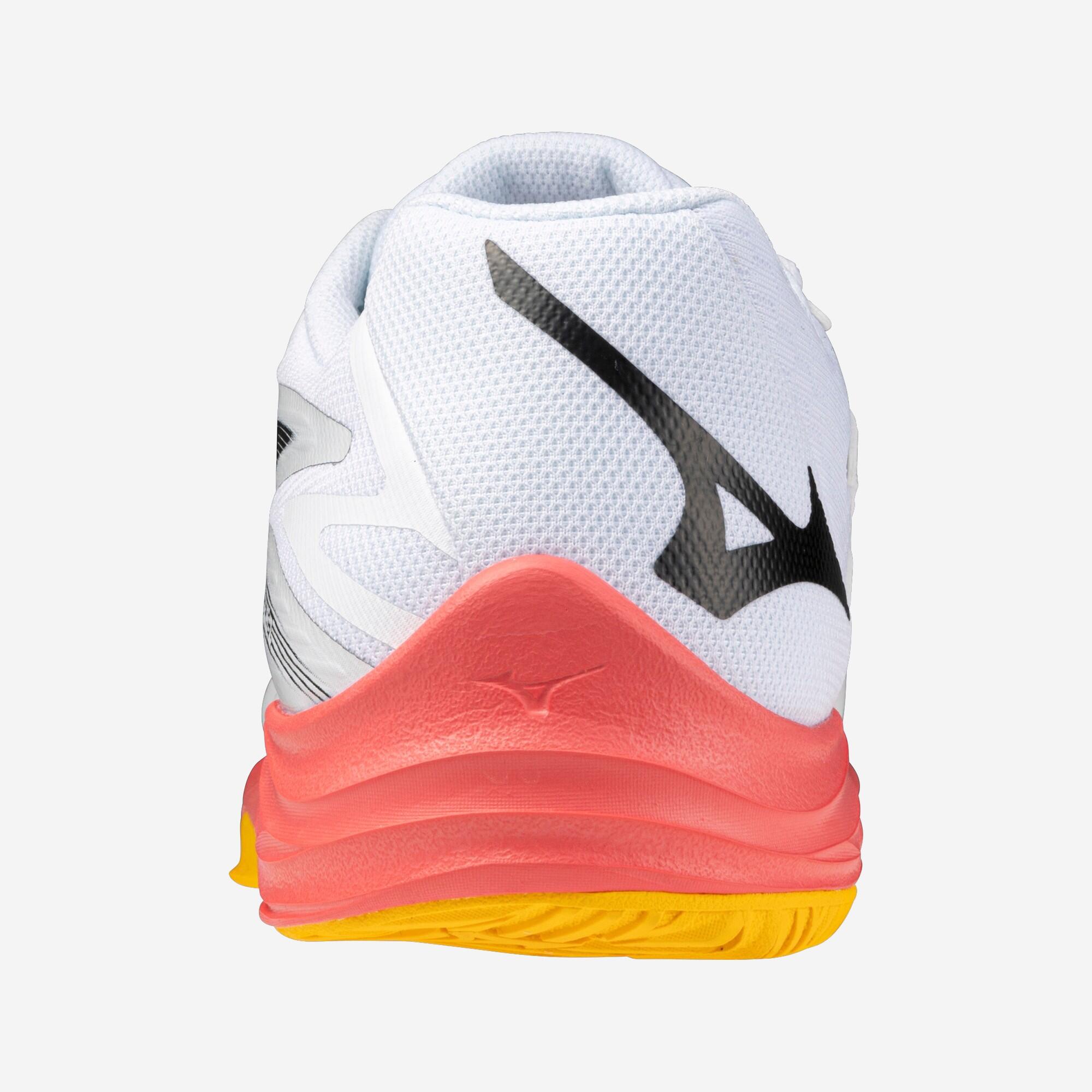 MIZUNO - Ghete de handbal Mizuno Thunderblade Z alb-portocaliu-roz