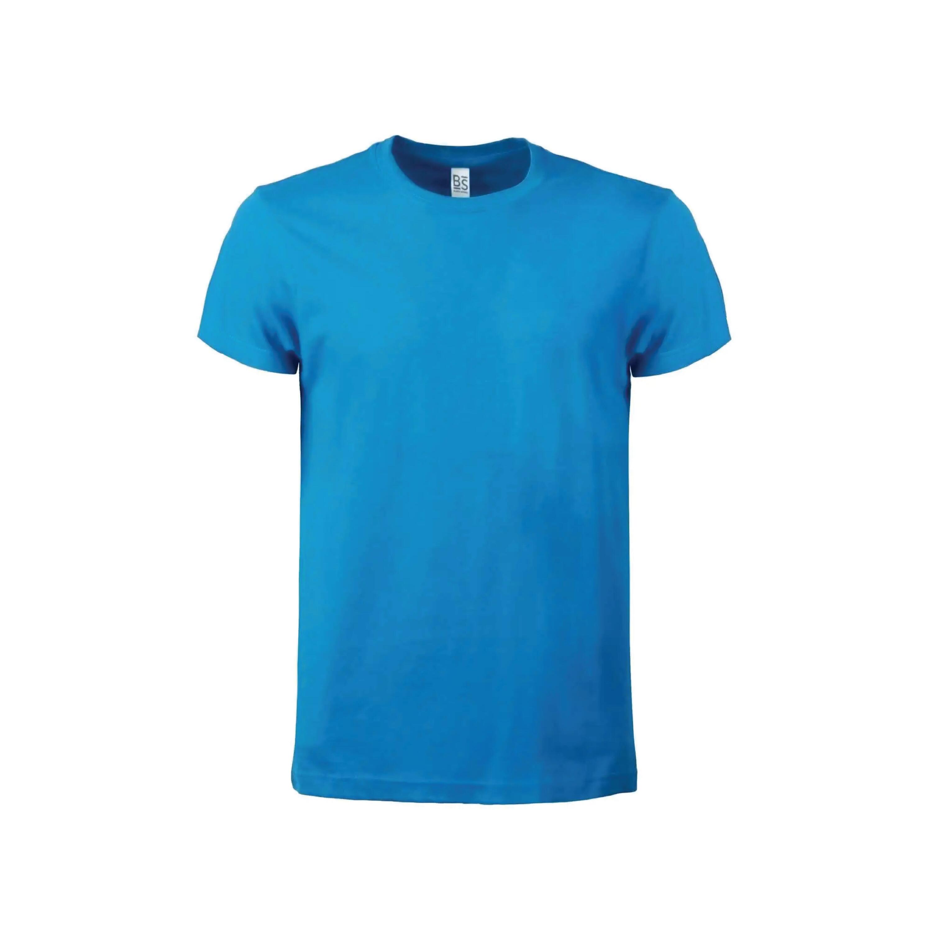 Maglia cotone EVO BOUTIQUE azzurra 1/1