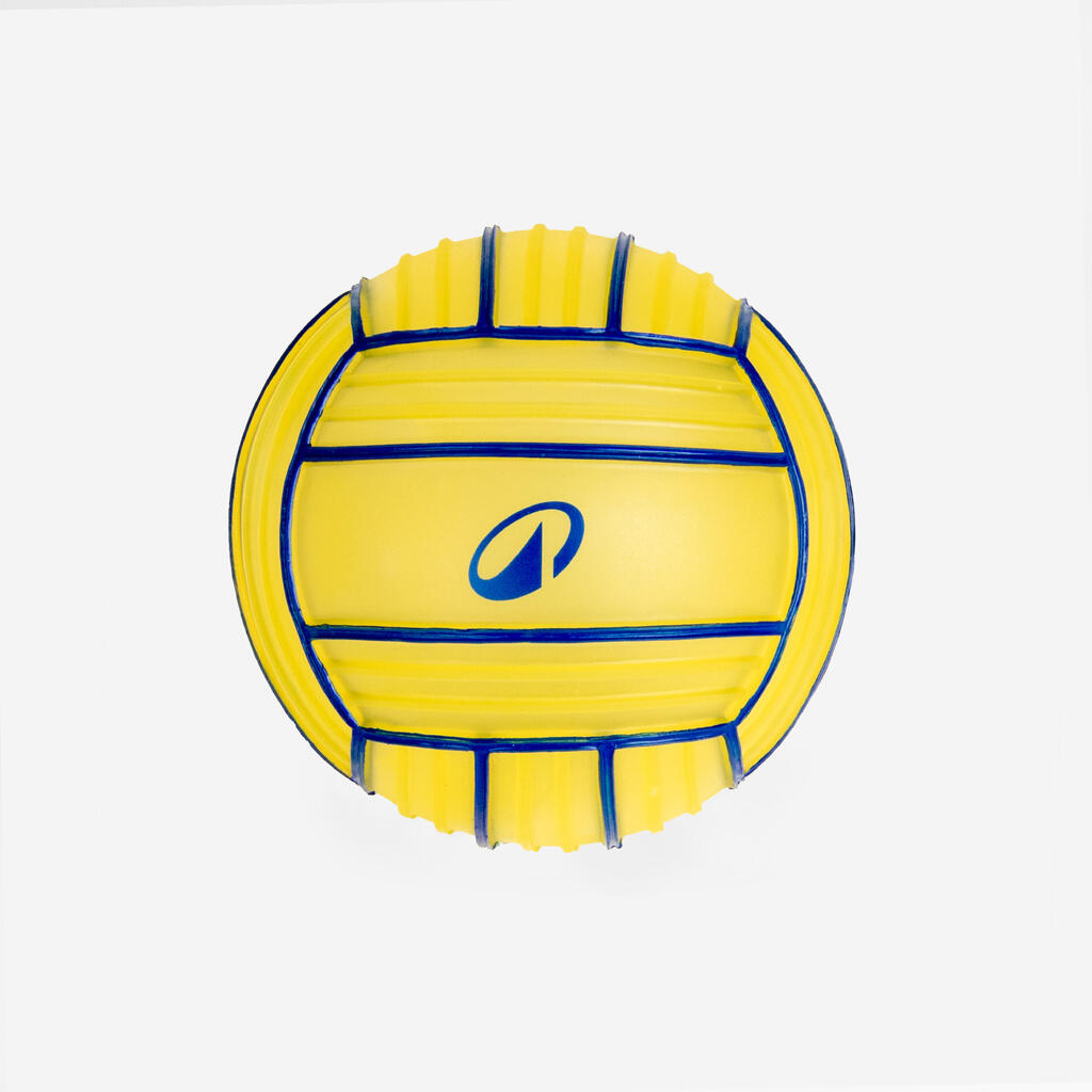 Petit ballon de piscine adhérent - jaune