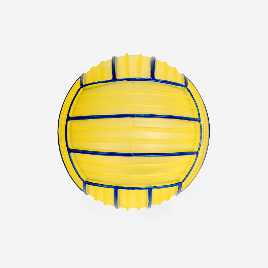 Petit ballon de piscine adhérent - jaune