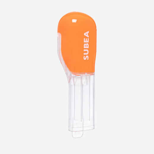 
      Atskiras vamzdelis „Easybreath“, tinka XS–M / L dydžiams
  