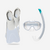 KIT de snorkeling adulte palmes masque tuba 100 Gris - Kit PMT 100 AD Gris