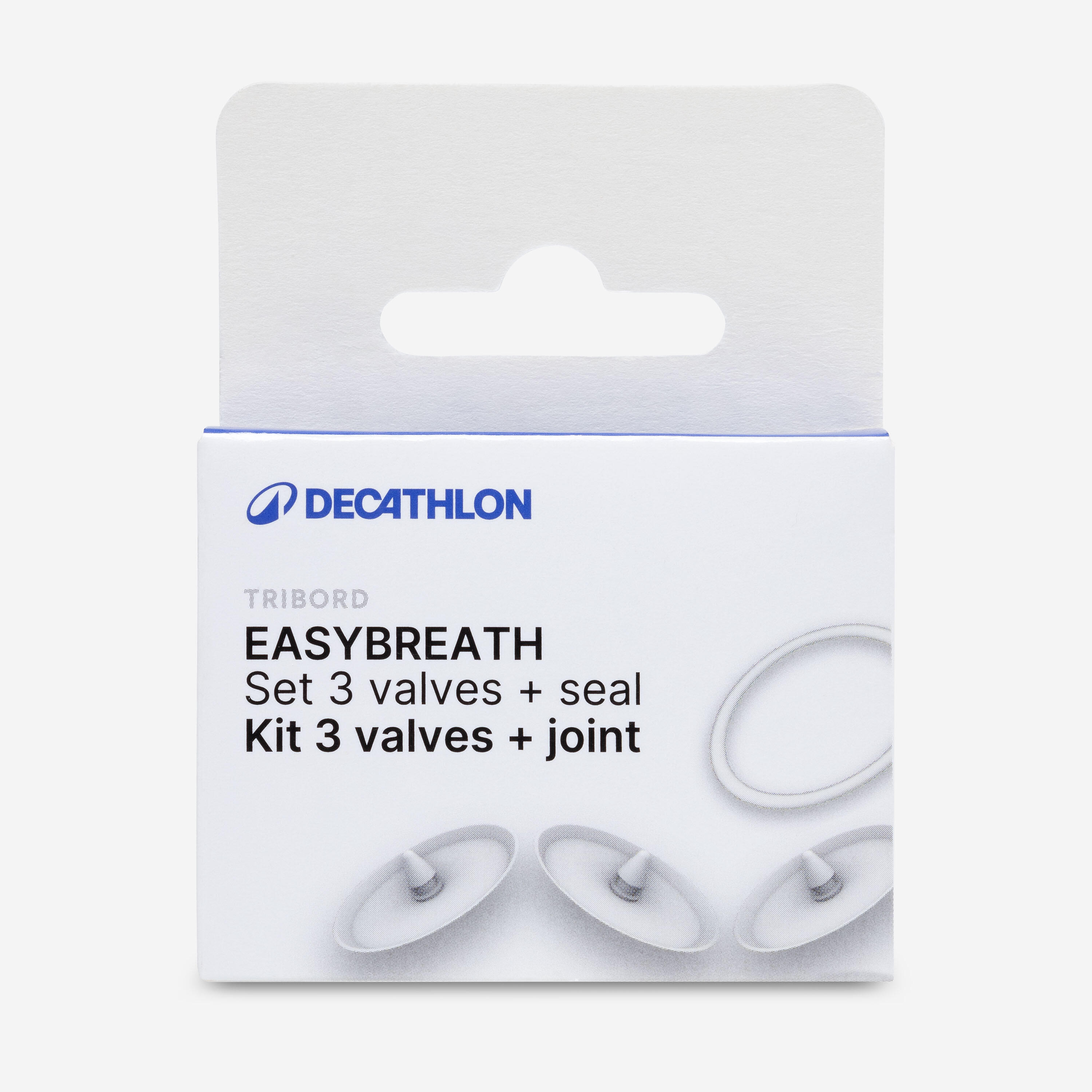 Kit EASYBREATH 3 valvole e guarnizione arancione 2/3