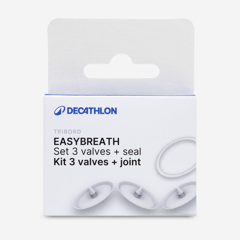 Valf & Şnorkel Conta Seti - 3 Adet - Turuncu - Easybreath