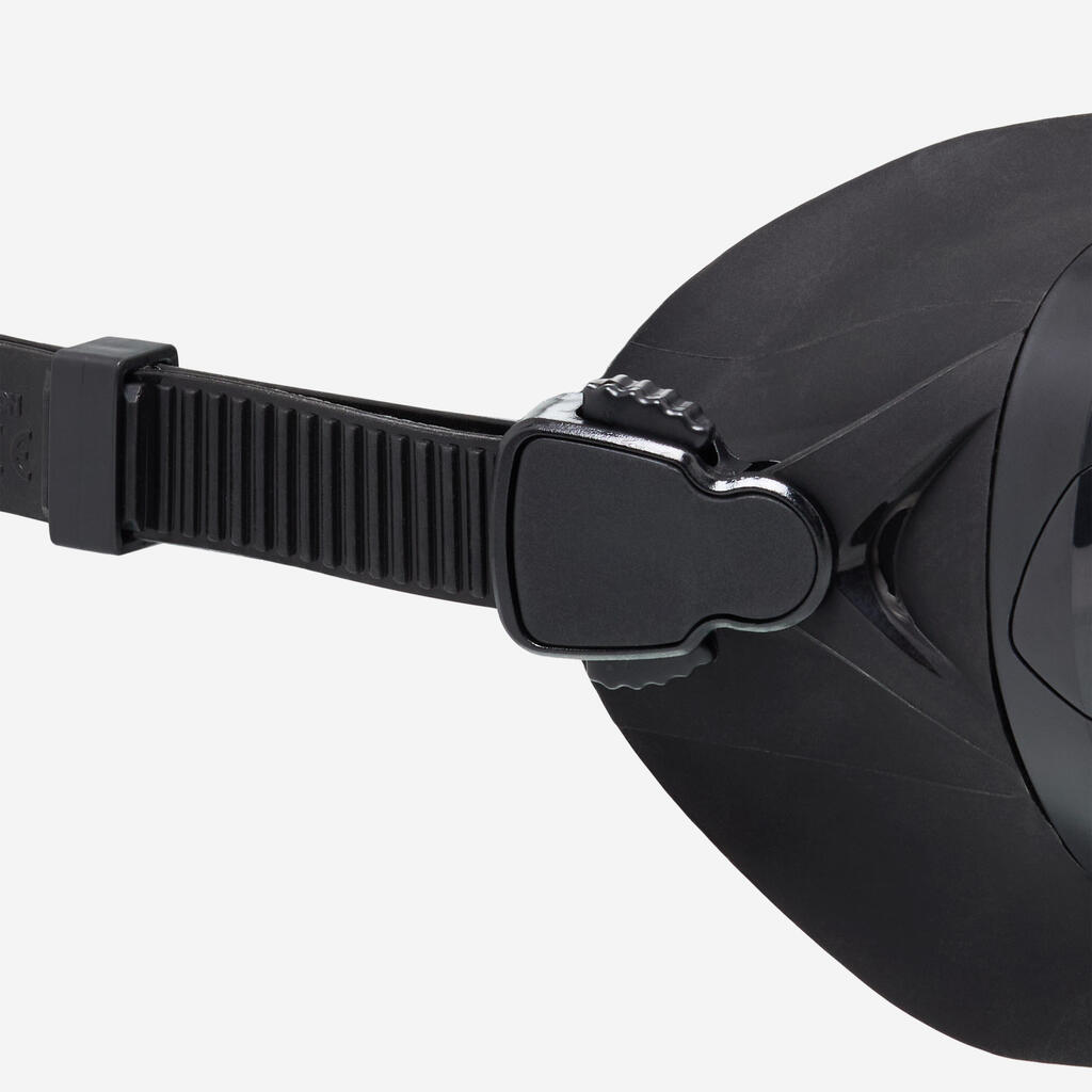 Freediving and spearfishing low volume anti-fog mask - 500 dual lv black