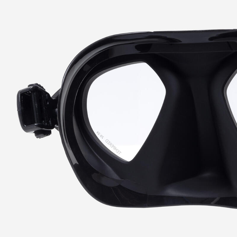 Mască scufundări Anti-aburire Volum mic 500 dual lv Negru