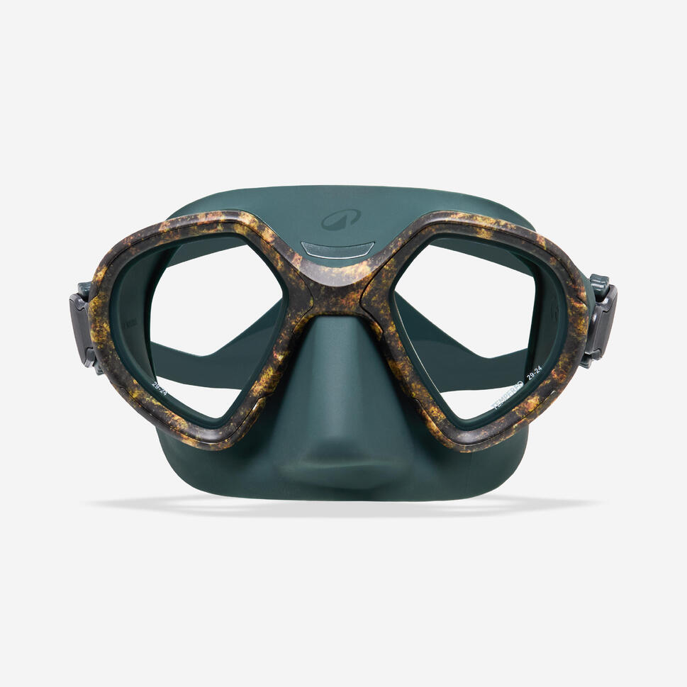 Maska do łowiectwa i freedivingu Subea 500 Dual LV Camo