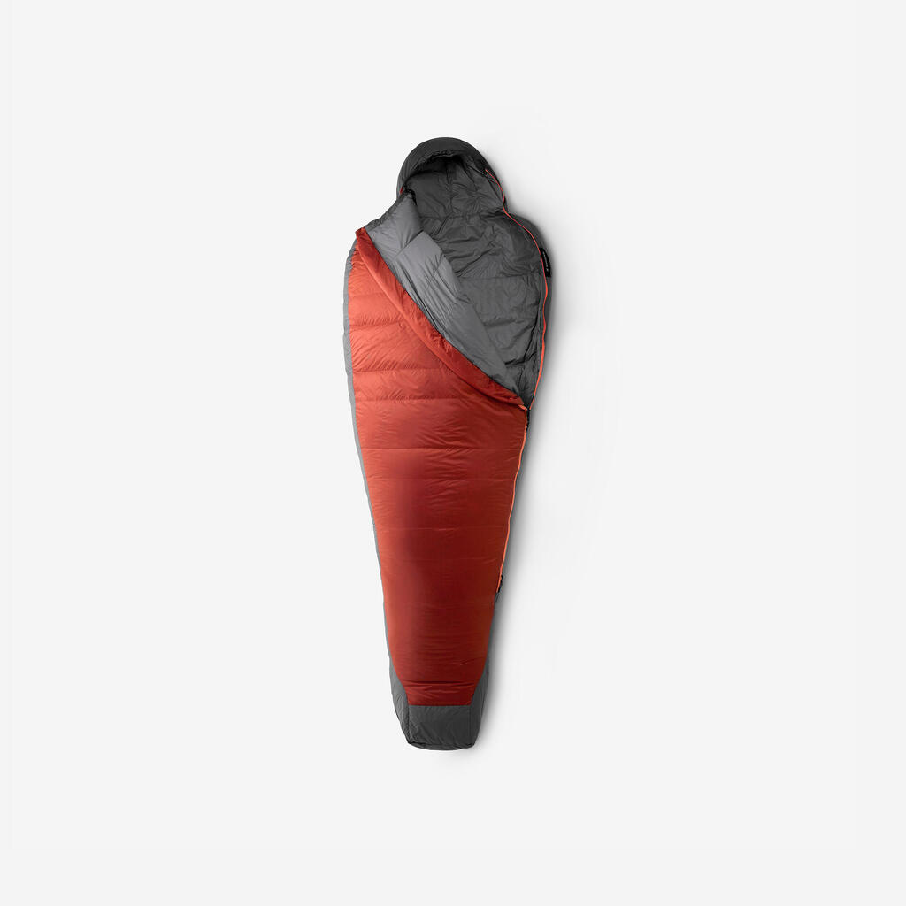 Sleeping bag de trekking de plumón hasta 0 °C MT900