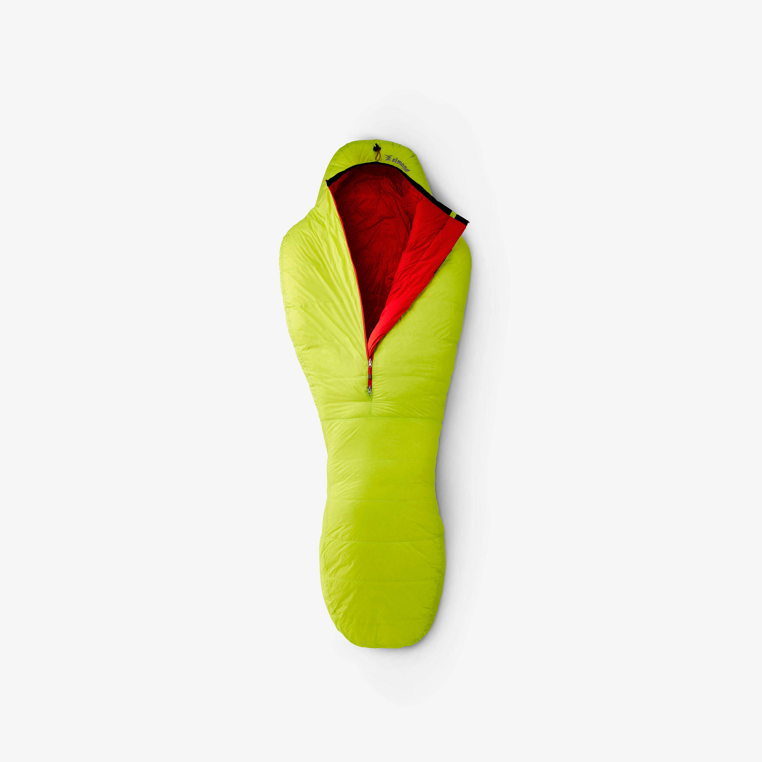 Mountaineering sleeping bag, -12°C down, size L, Makalu III -  2