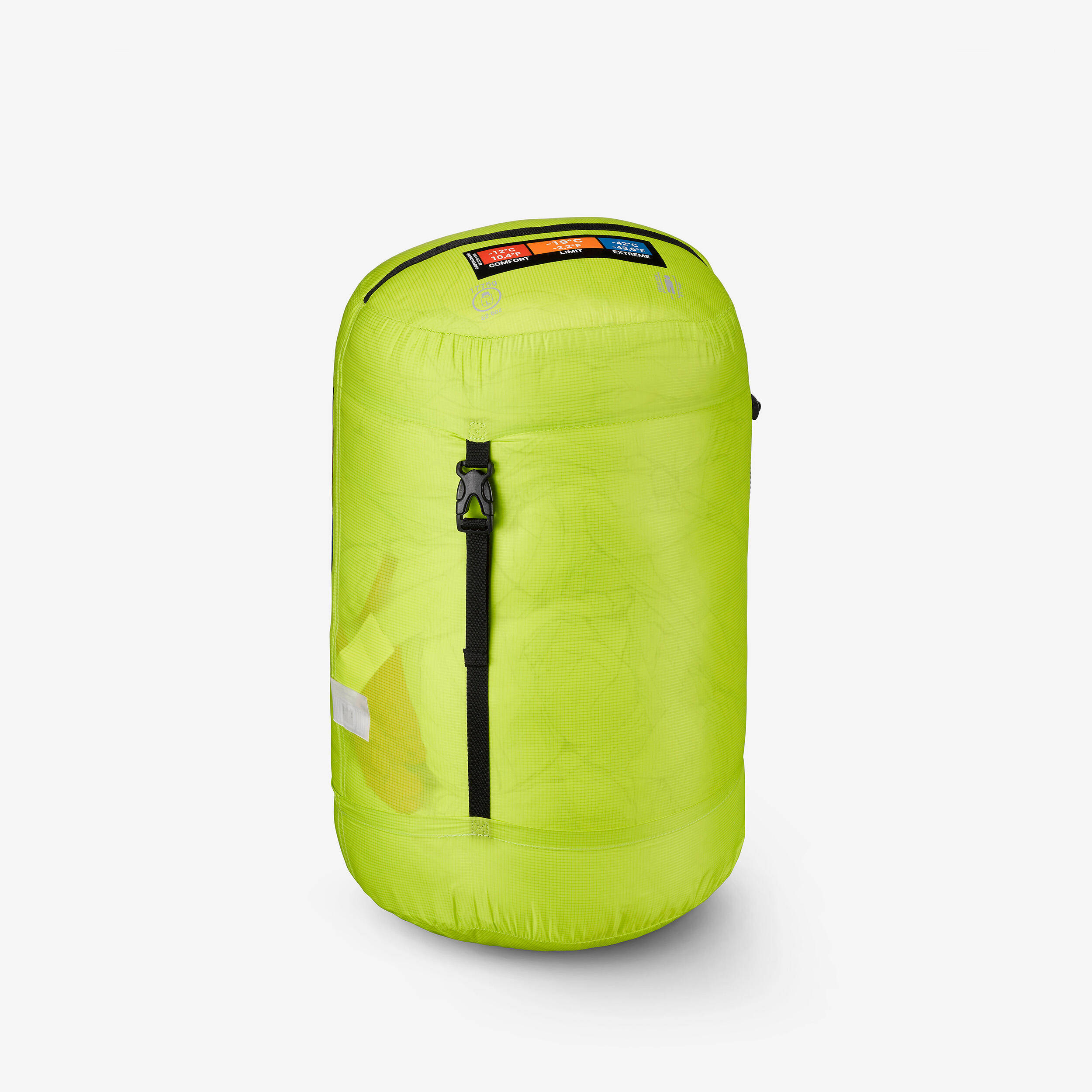 Mountaineering sleeping bag, -12°C down, size L, Makalu III -  3