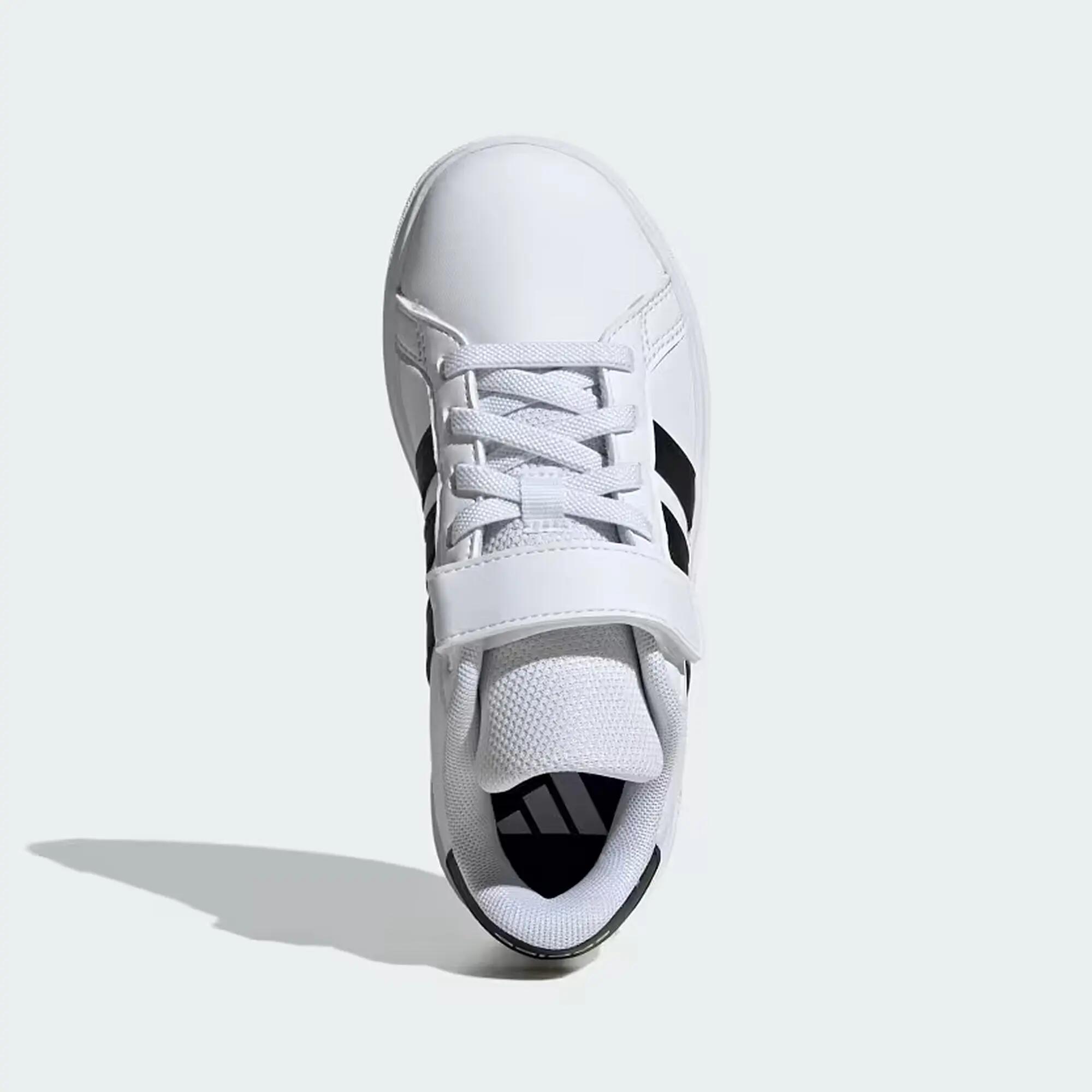 Chaussures Grand Court enfant, blanc et noir 24/26
