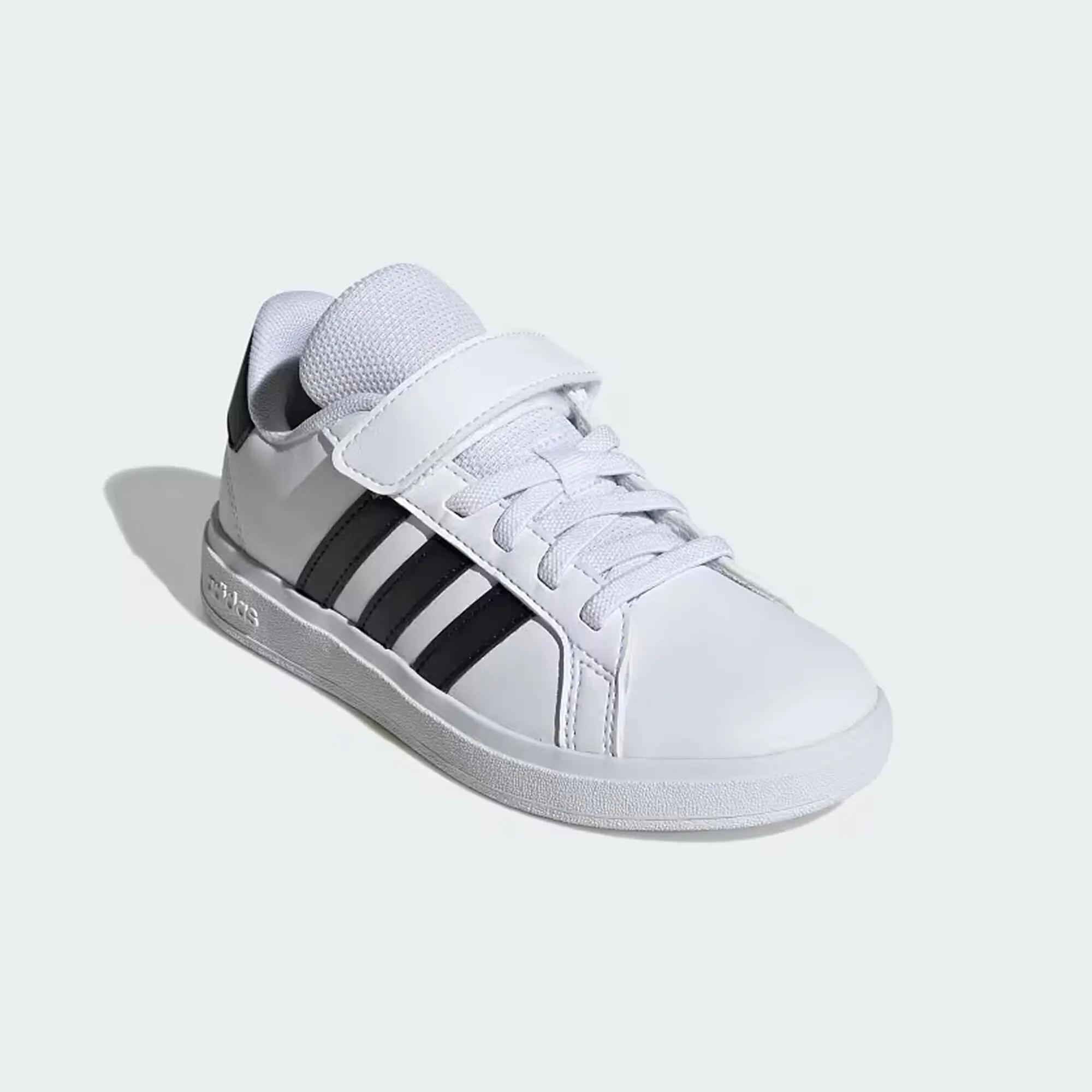 Chaussures Grand Court enfant, blanc et noir 22/26
