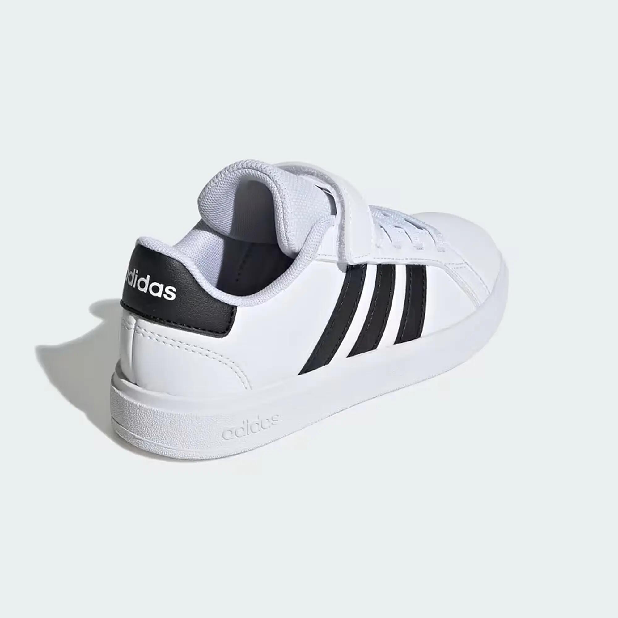 Chaussures Grand Court enfant, blanc et noir 23/26