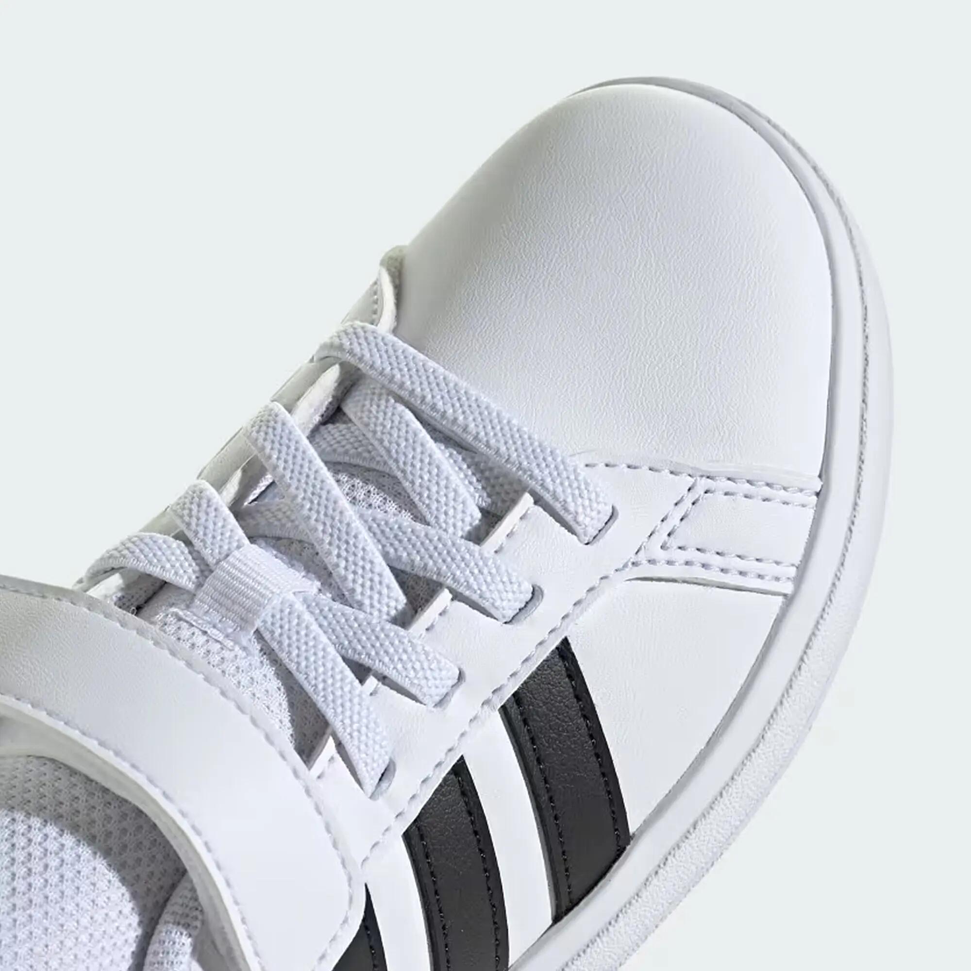 Chaussures Grand Court enfant, blanc et noir 21/26