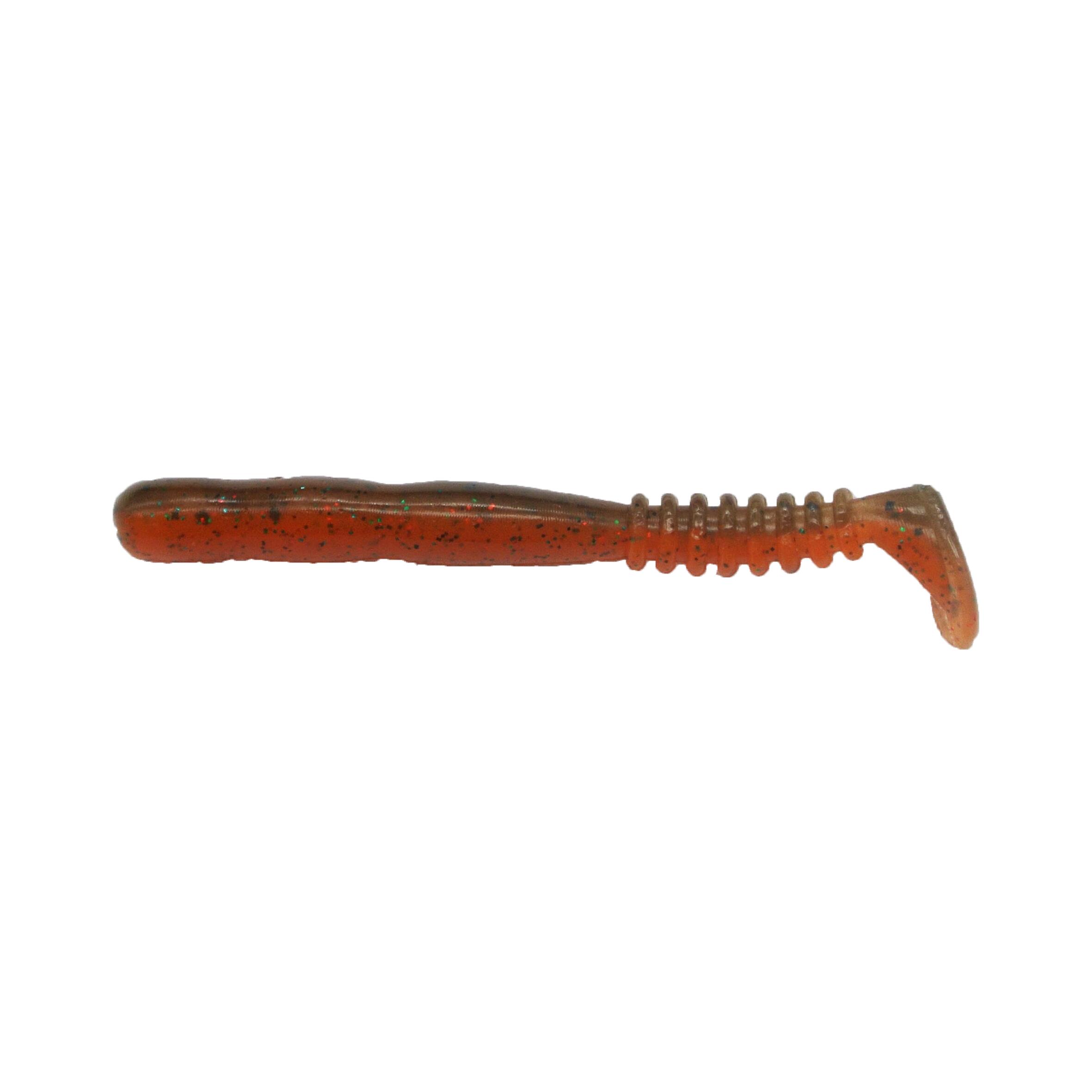 Amostra Flexível de Pesca Rockvibe 7,6cm 3" Lagostim Pumpkin 1/1