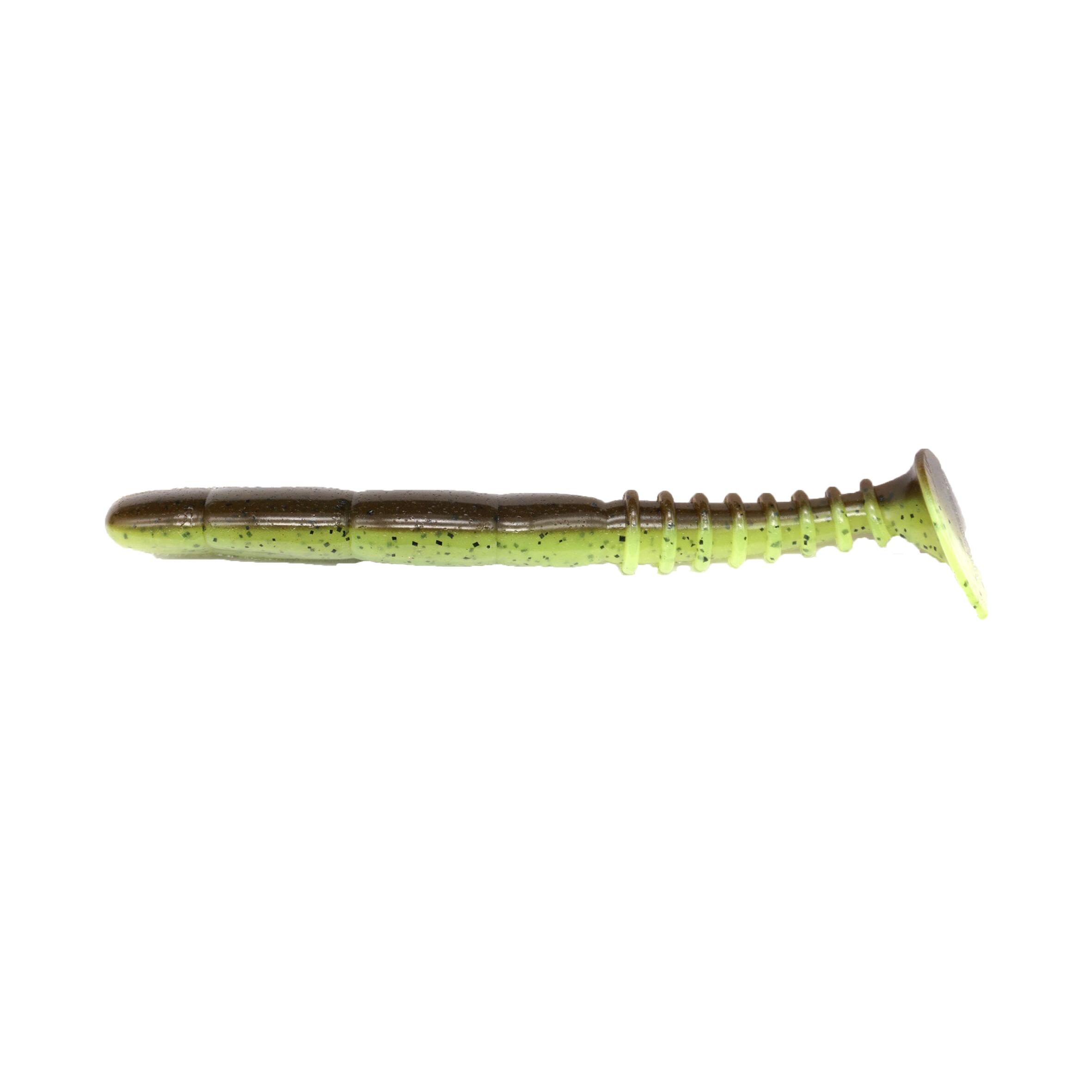 Plasztikcsali, 7,6 cm, 3" - Rockvibe Green Brown Reins akciós termékkép 1