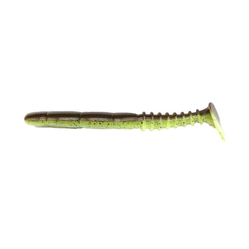 Nălucă flexibilă Rockvibe 7,6cm 3" Verde-Maro