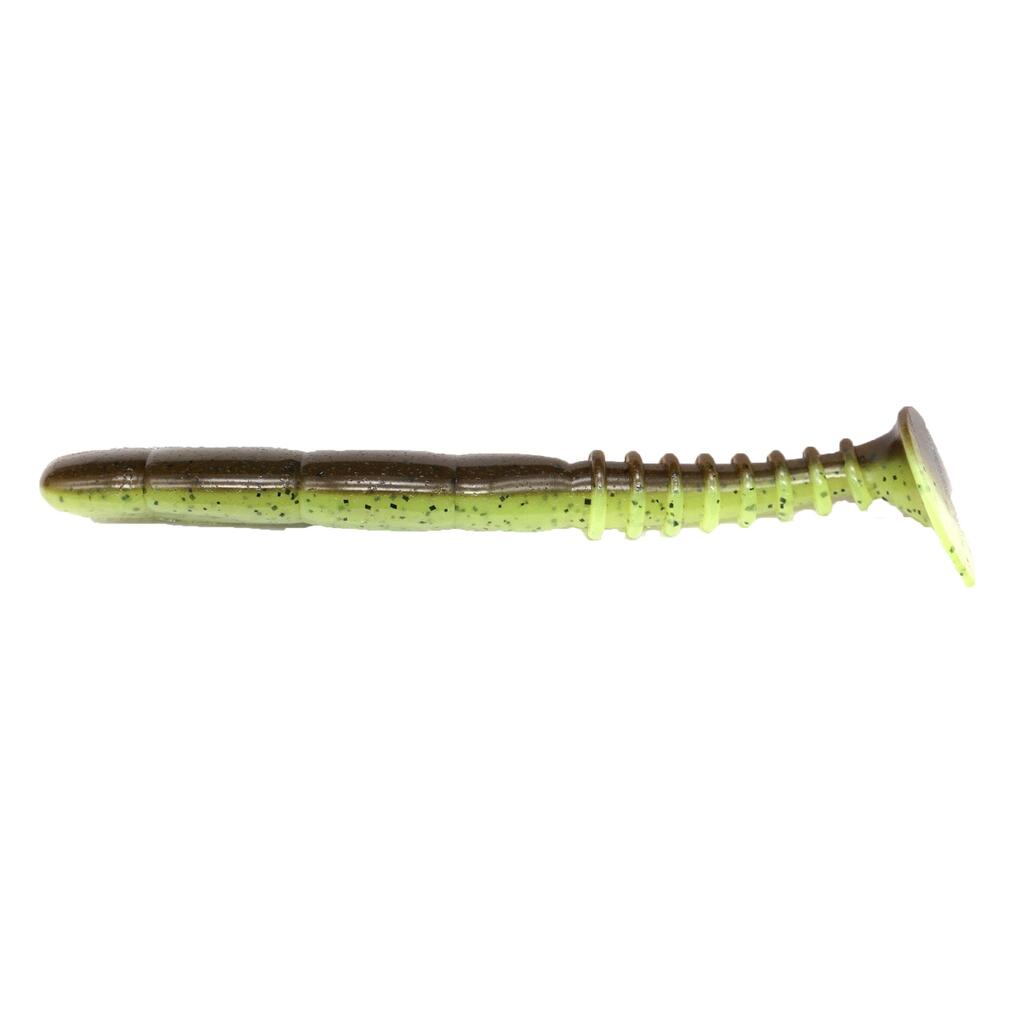Zeleno rjava mehka vaba Fat Rockvibe 16 cm 6,5" 