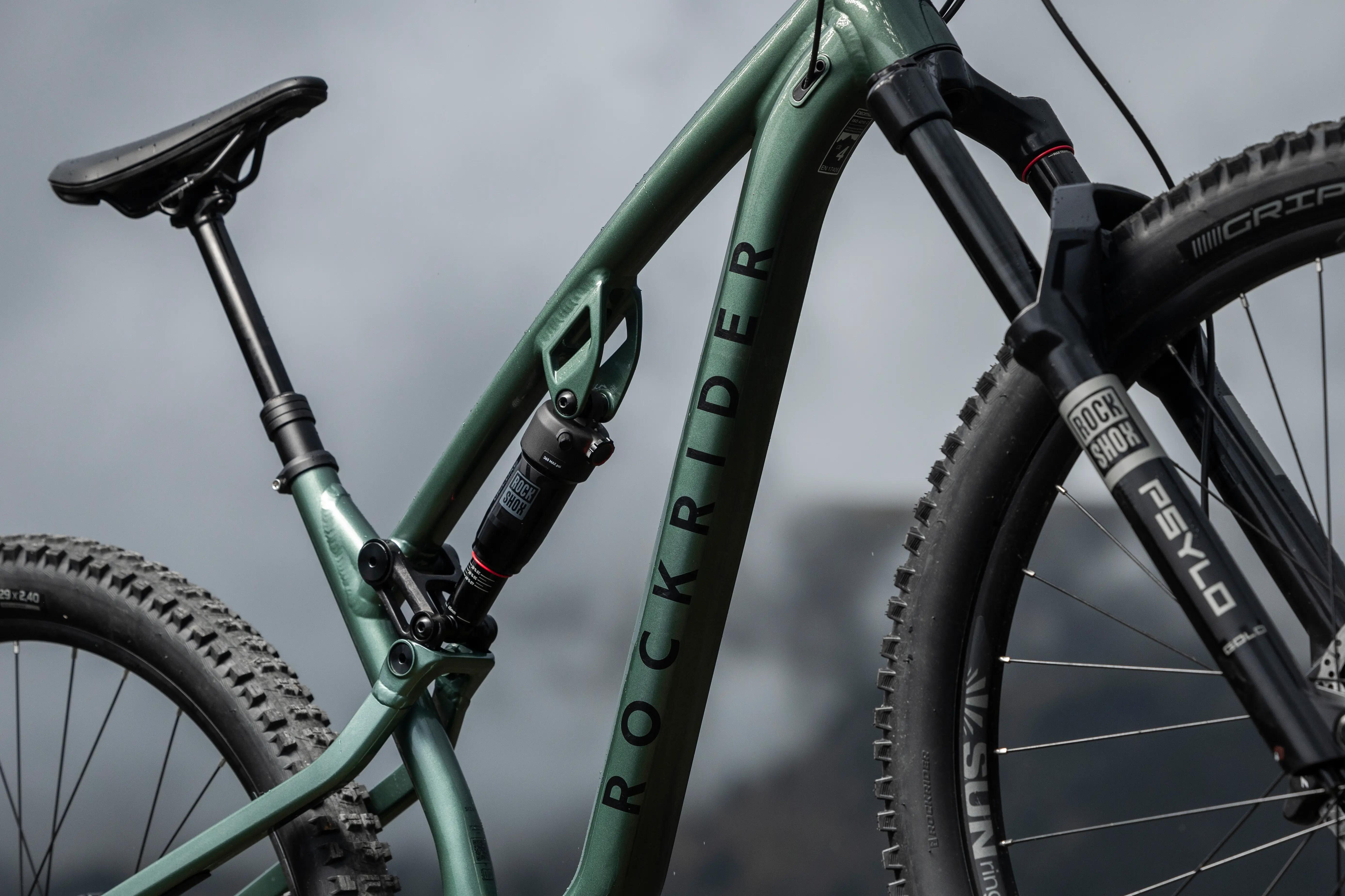 Einstellung der Gabel