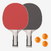 Set de raquette de ping pong résistantes + 3 balles - Set PPR 500