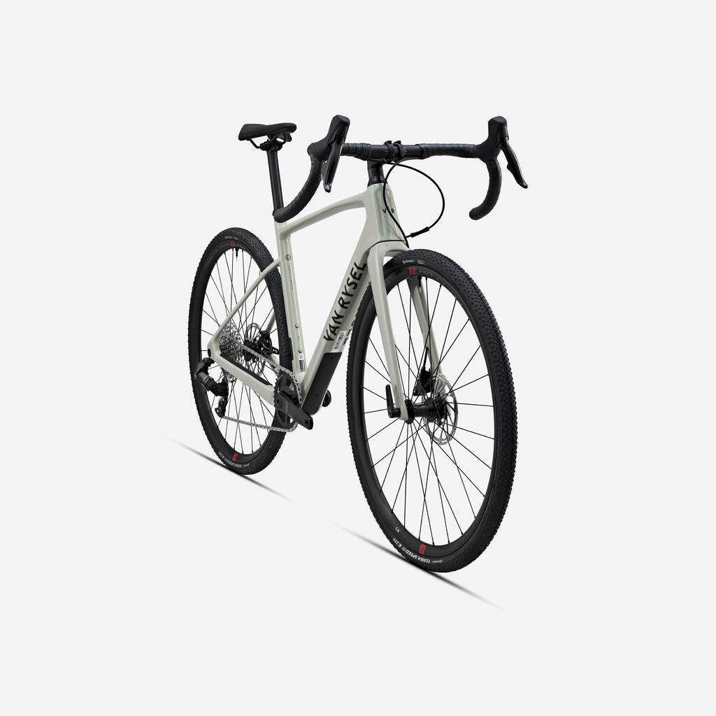 Zeleni gravel bicikl VAN RYSEL SRAM RIVAL AXS