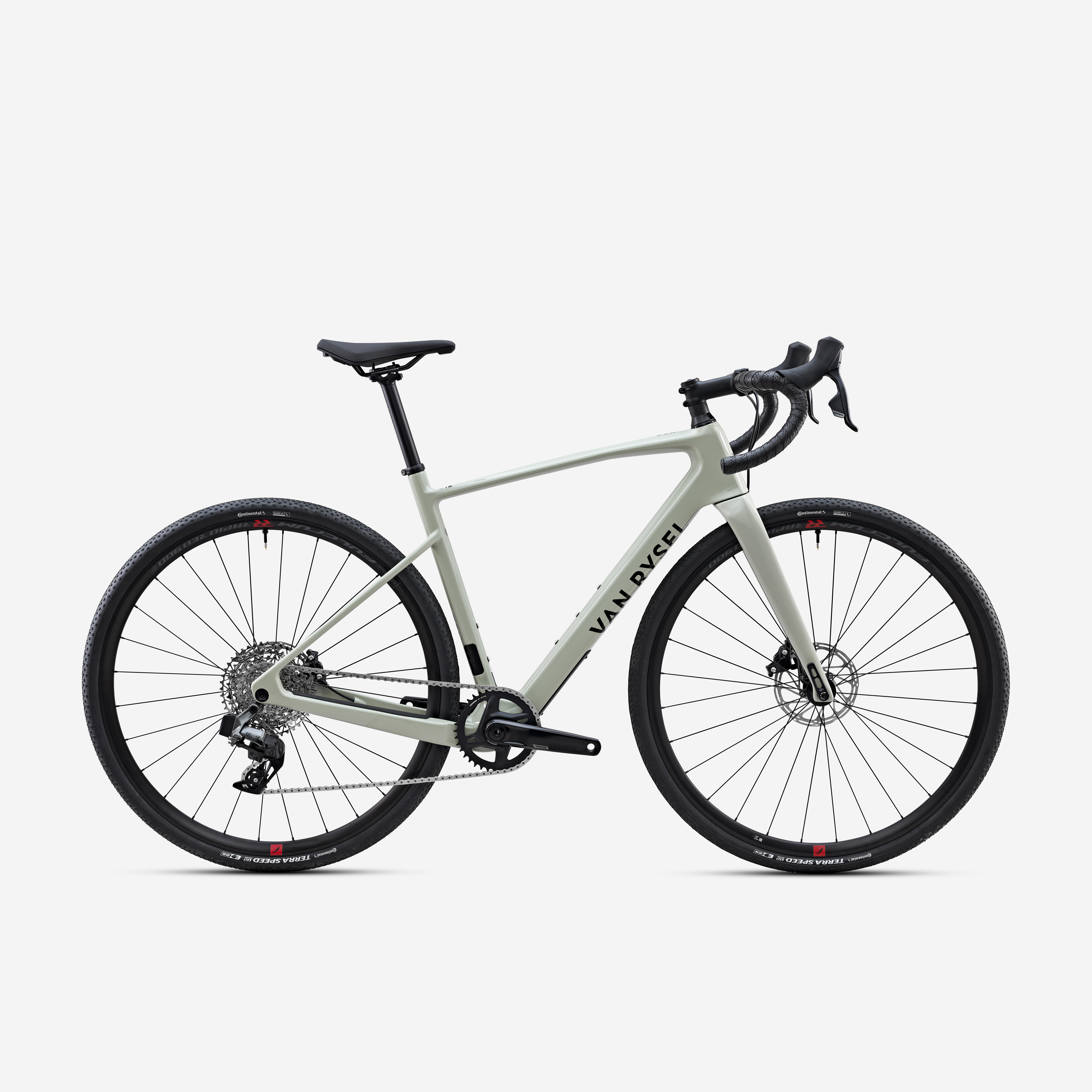 VAN RYSEL Gravelbike GCR SRAM Rival AXS Grün | 03608391808068 VAN RYSEL Gravelbike GCR SRAM Rival AXS Grün | 03608391808068