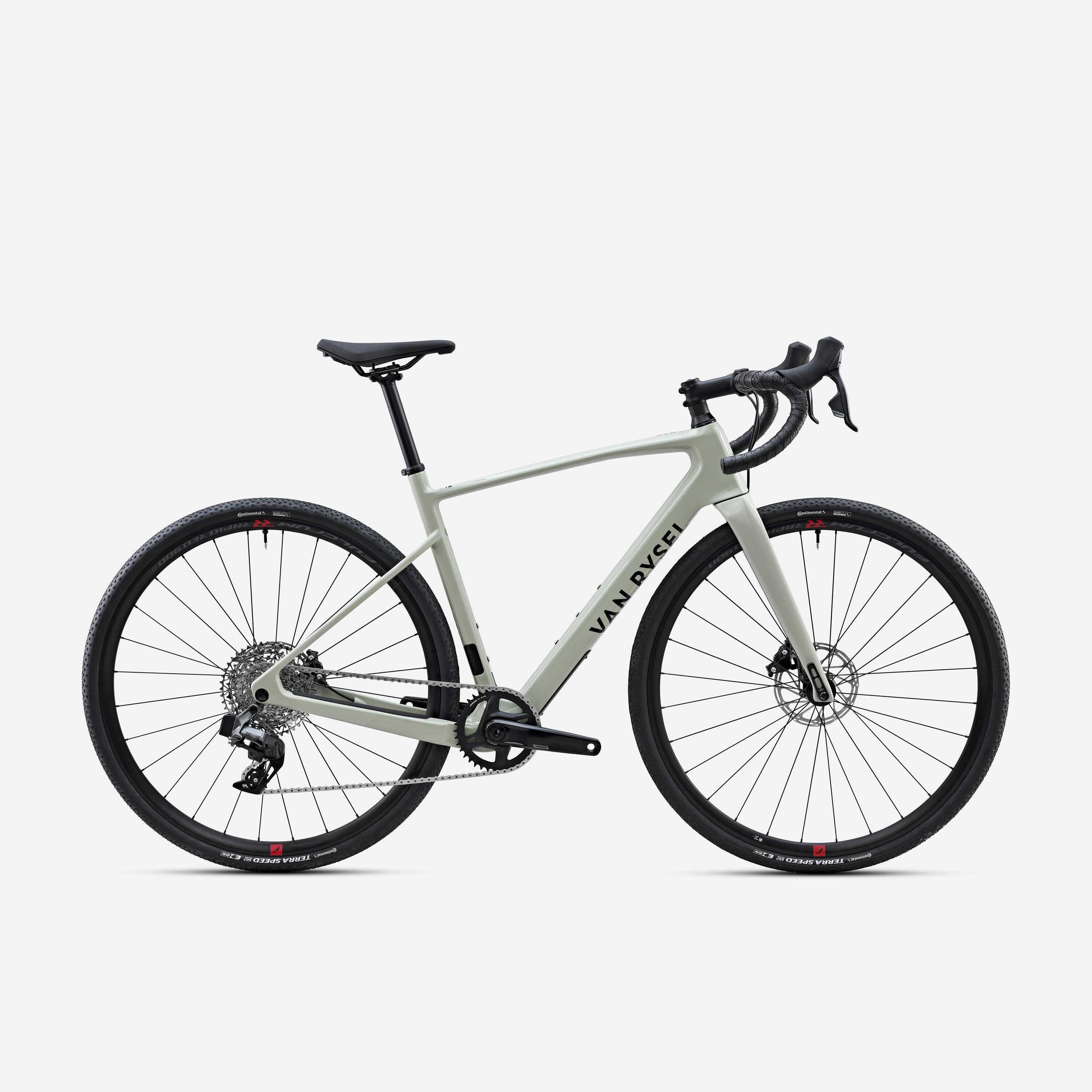 VAN RYSEL Gravelbike GCR SRAM Rival AXS Grün 