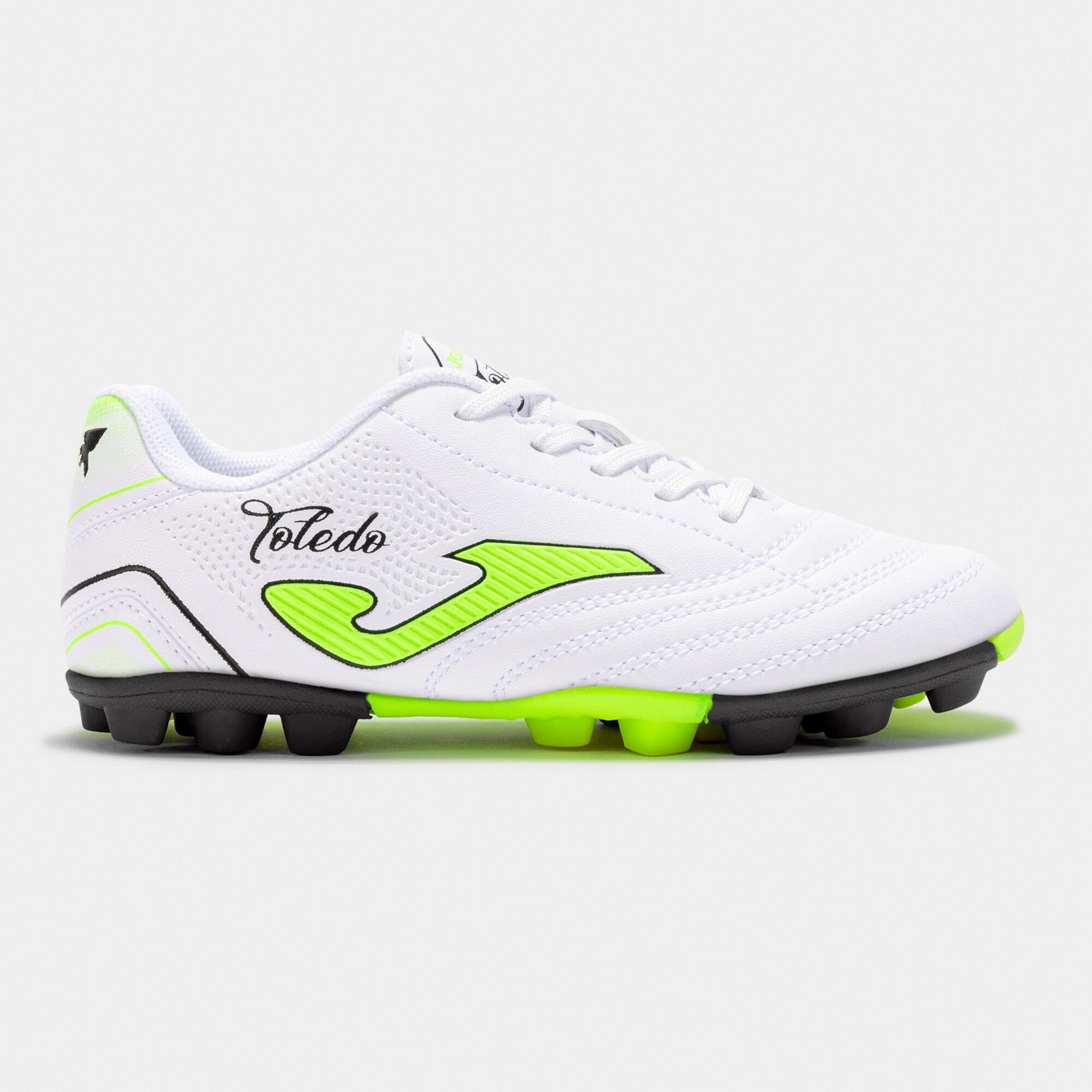 JOMA Scarpe calcio bambino Joma TOLEDO bianche gialle