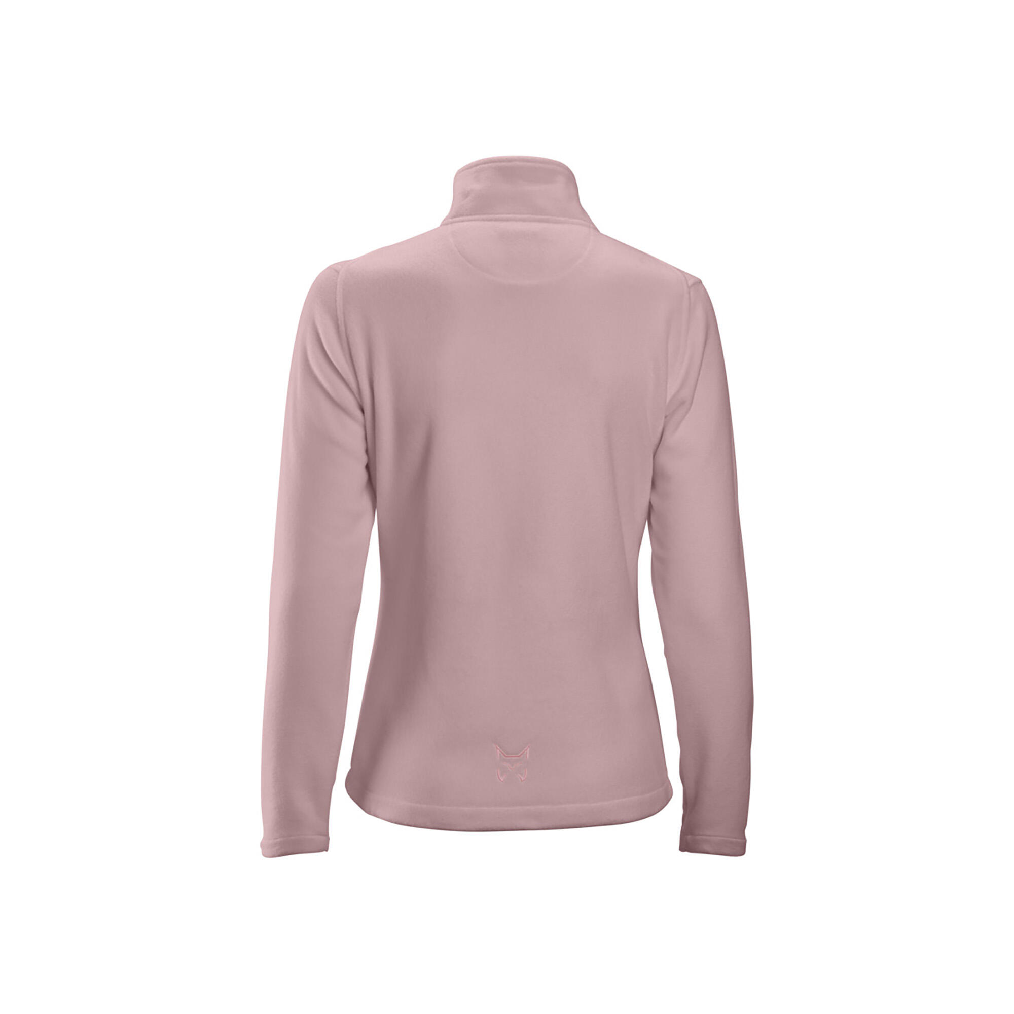 Chaqueta polar de montaña y trekking Mujer Altus Lombardia rosa 2/4
