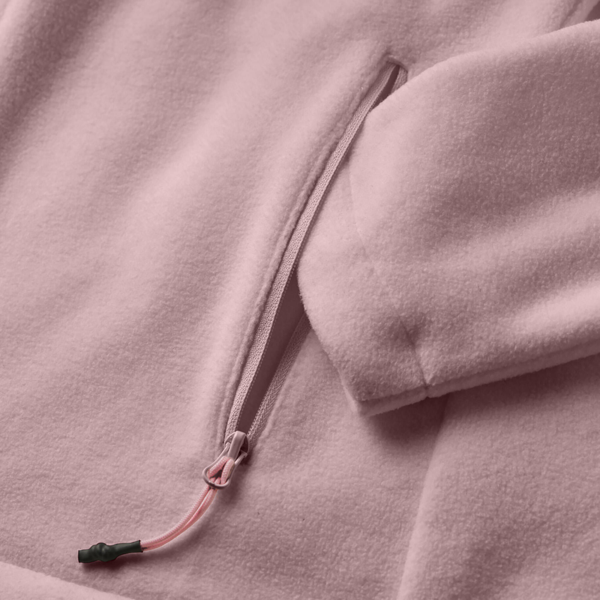 Chaqueta polar de montaña y trekking Mujer Altus Lombardia rosa 4/4