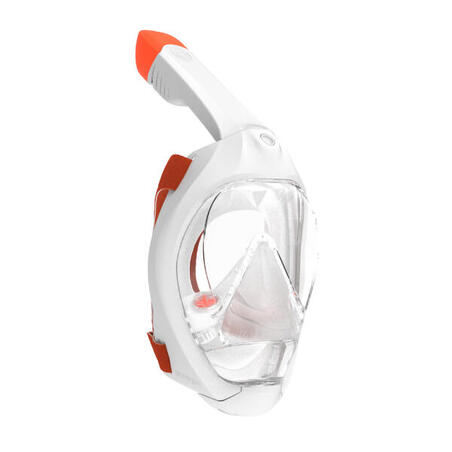Маска Easybreath 900 для снорклінгу сіра/помаранчева
