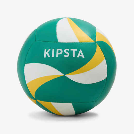 
      Balón de vóley playa verde y amarillo BV900 FIVB
  