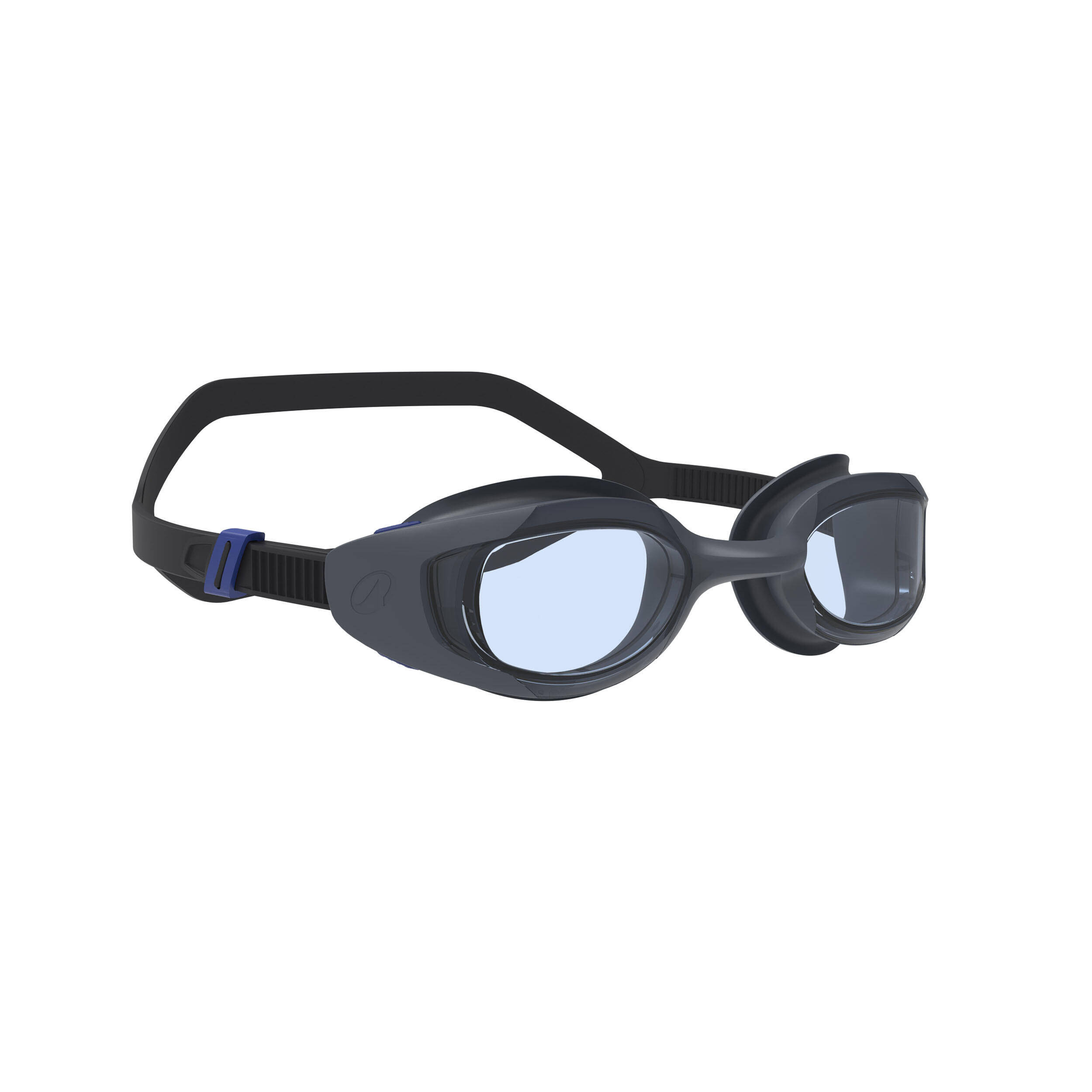 Swimming goggles, Spirit blue tinted grey black - new antifog treatment -  1