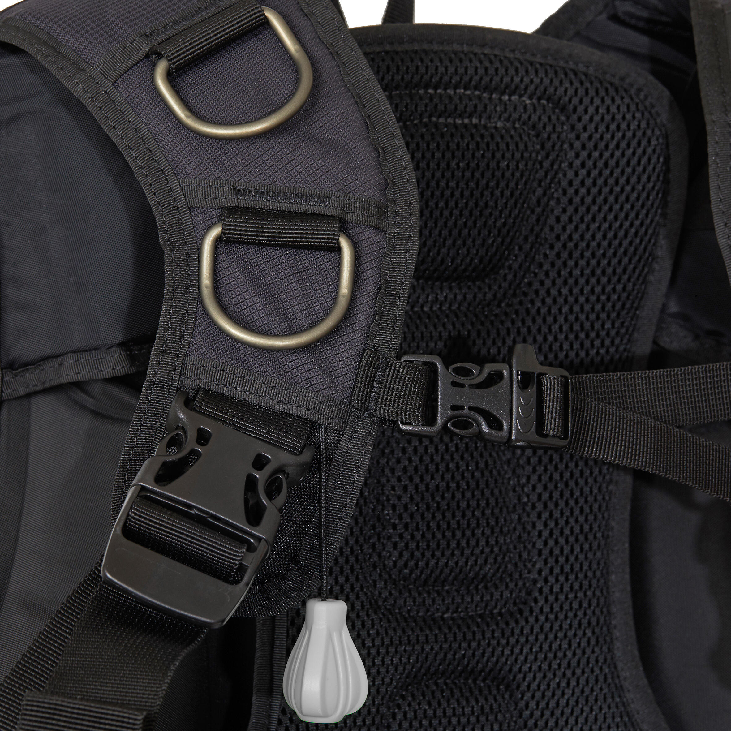 Gilet stabilisateur de plongée sous-marine scd 500 noir gris 3/10