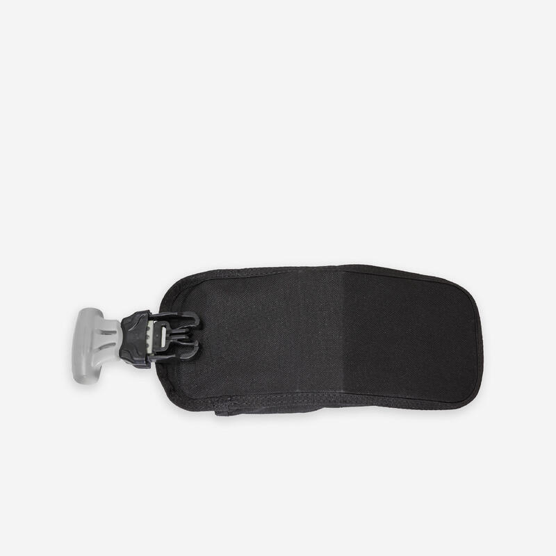 Gilet stabilisateur de plongée sous-marine scd 500 noir gris