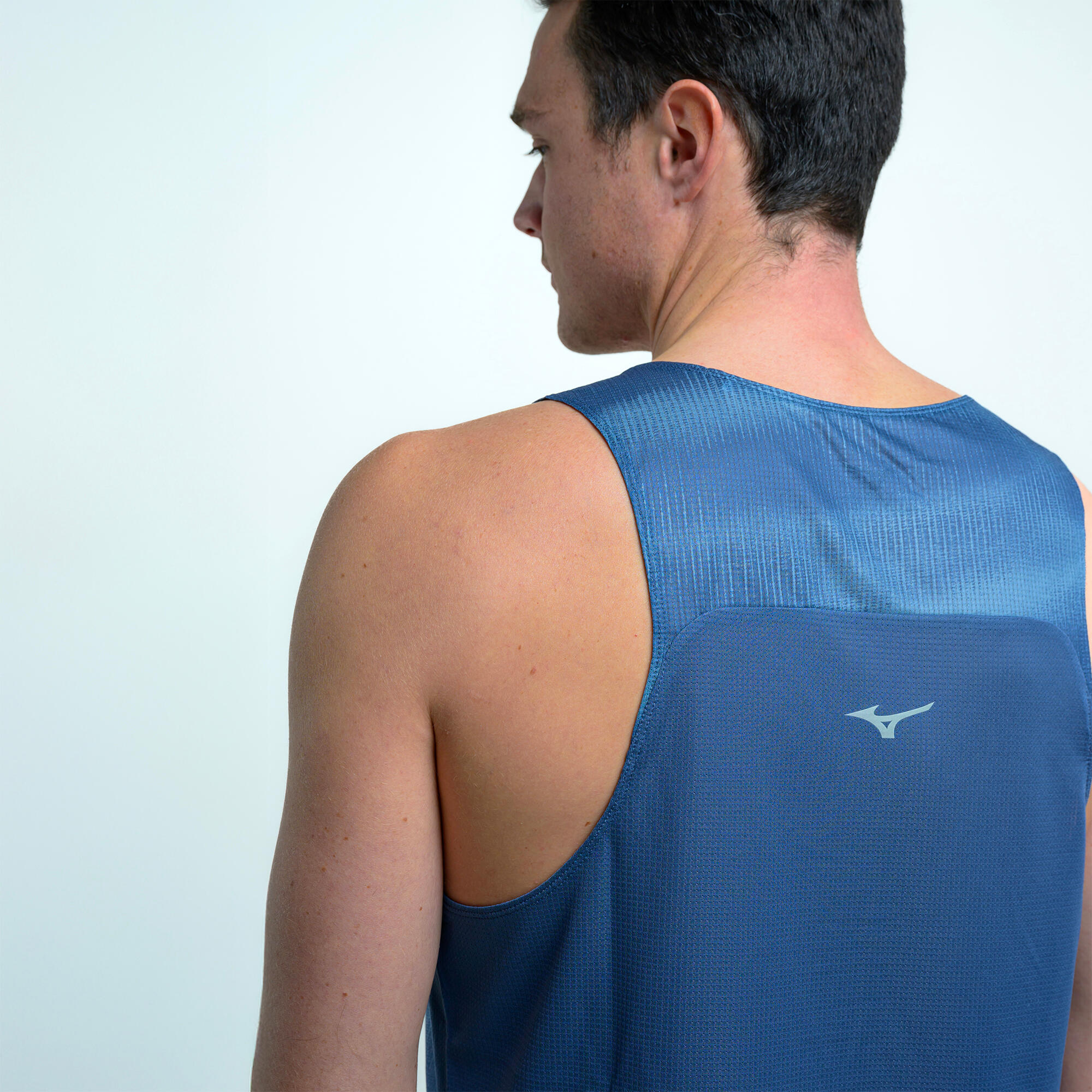 Canotta running uomo MIZUNO DRYAEROFLOW CITADEL 4/7