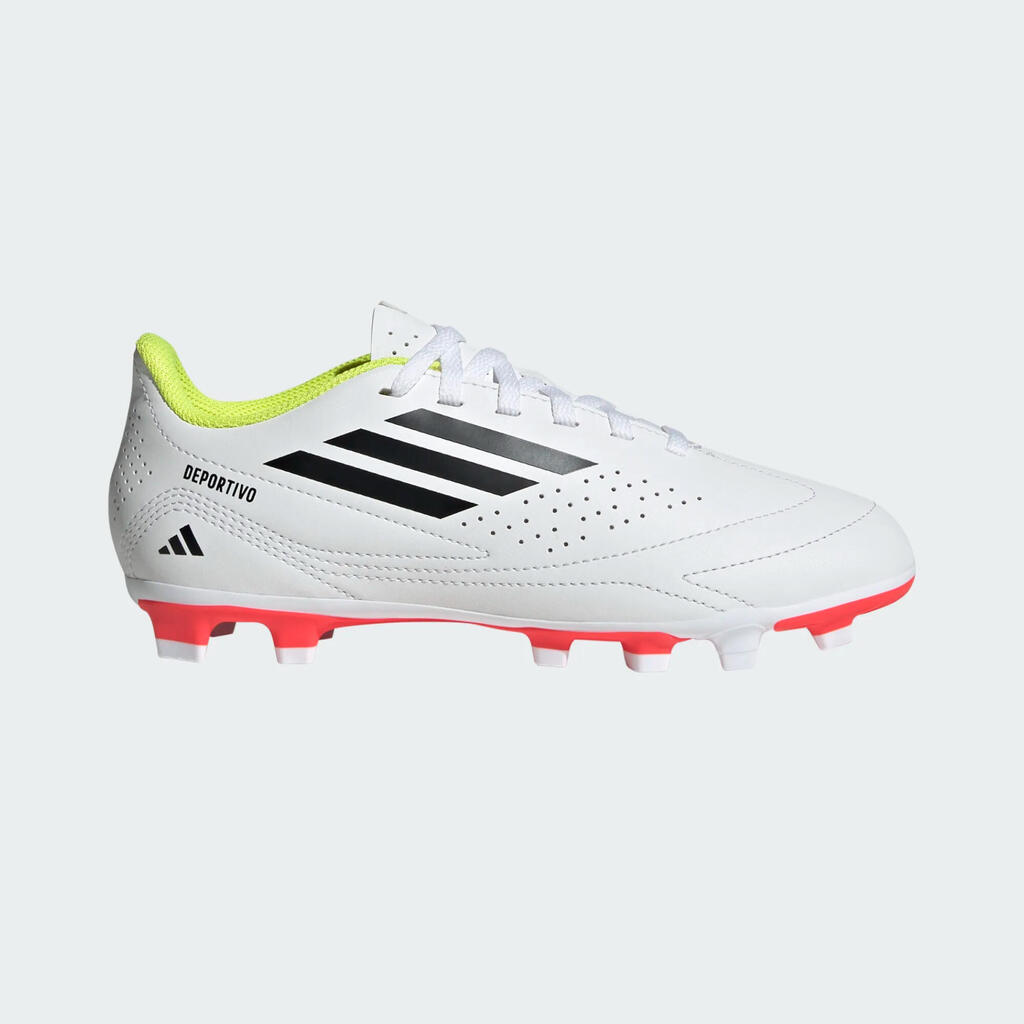 Adidas Deportivo III FxG J Guayos de fútbol para Grama natural y sintética